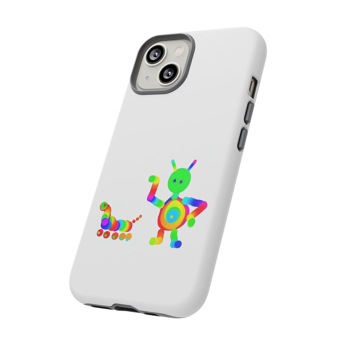 Martian with 5 Wheeled Friend / Phone Cases