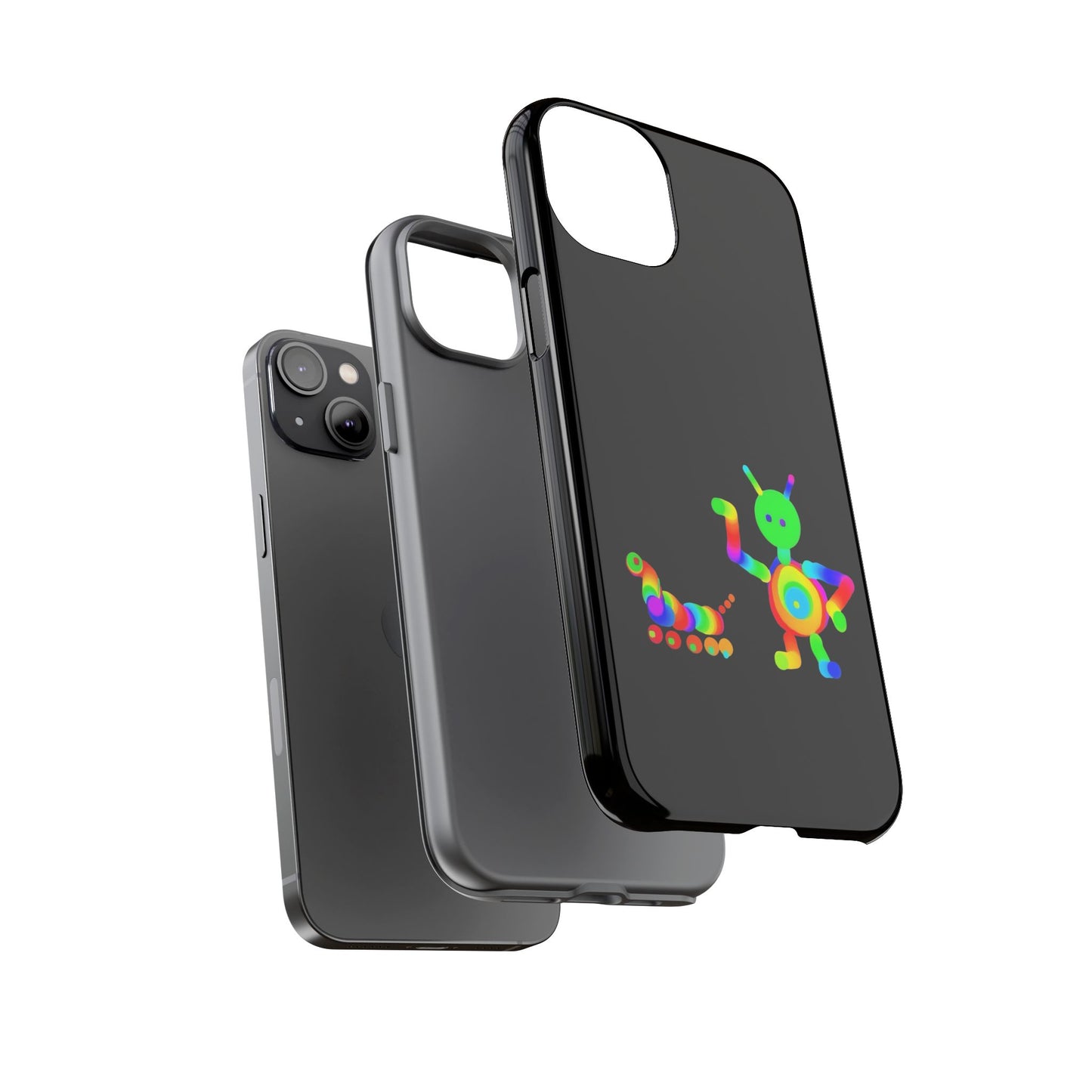Martian with 5 Wheeled Friend / Phone Cases