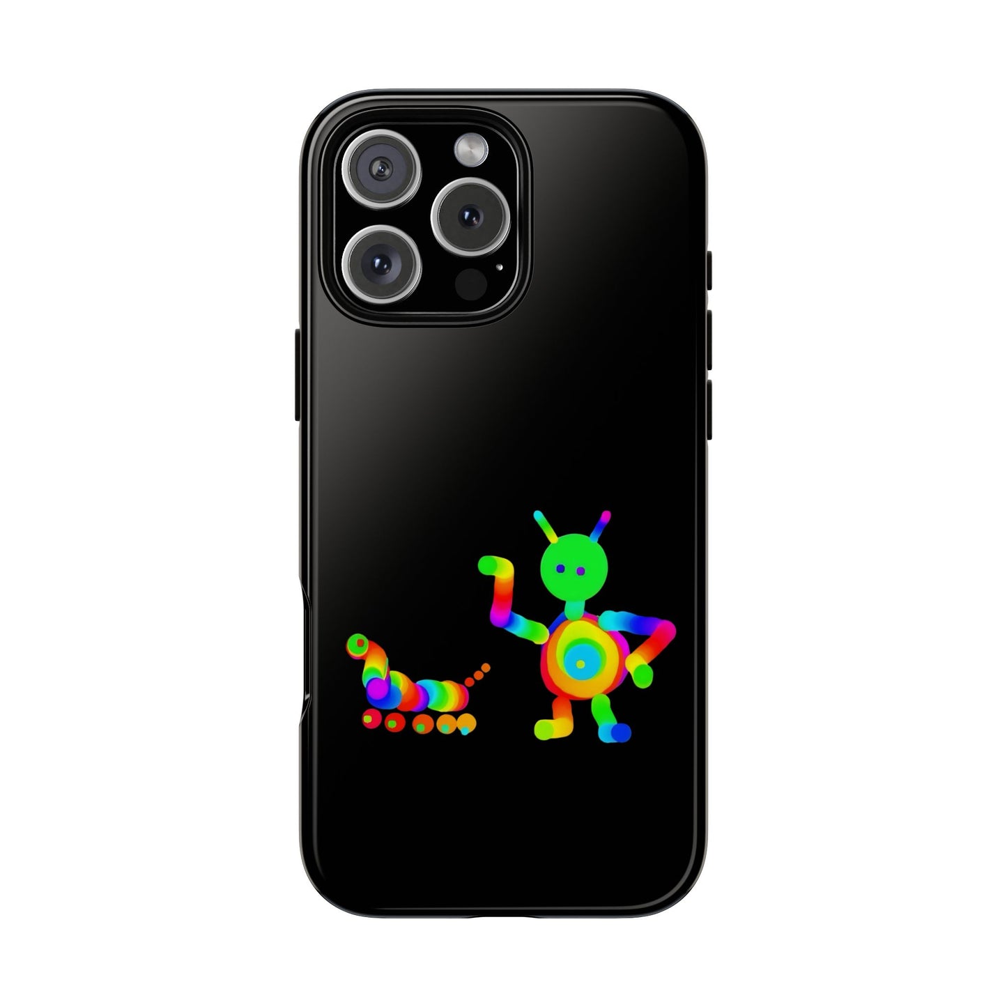 Martian with 5 Wheeled Friend / Phone Cases
