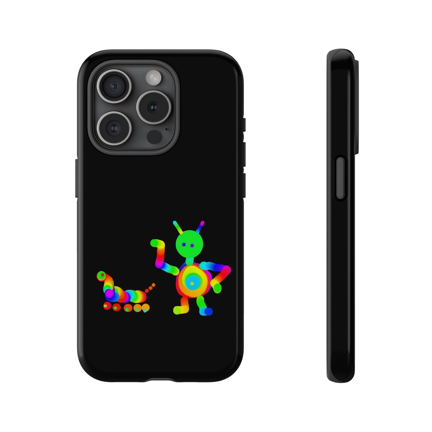 Martian with 5 Wheeled Friend / Phone Cases