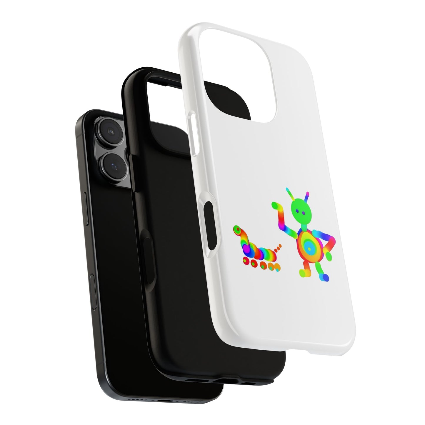 Martian with 5 Wheeled Friend / Phone Cases