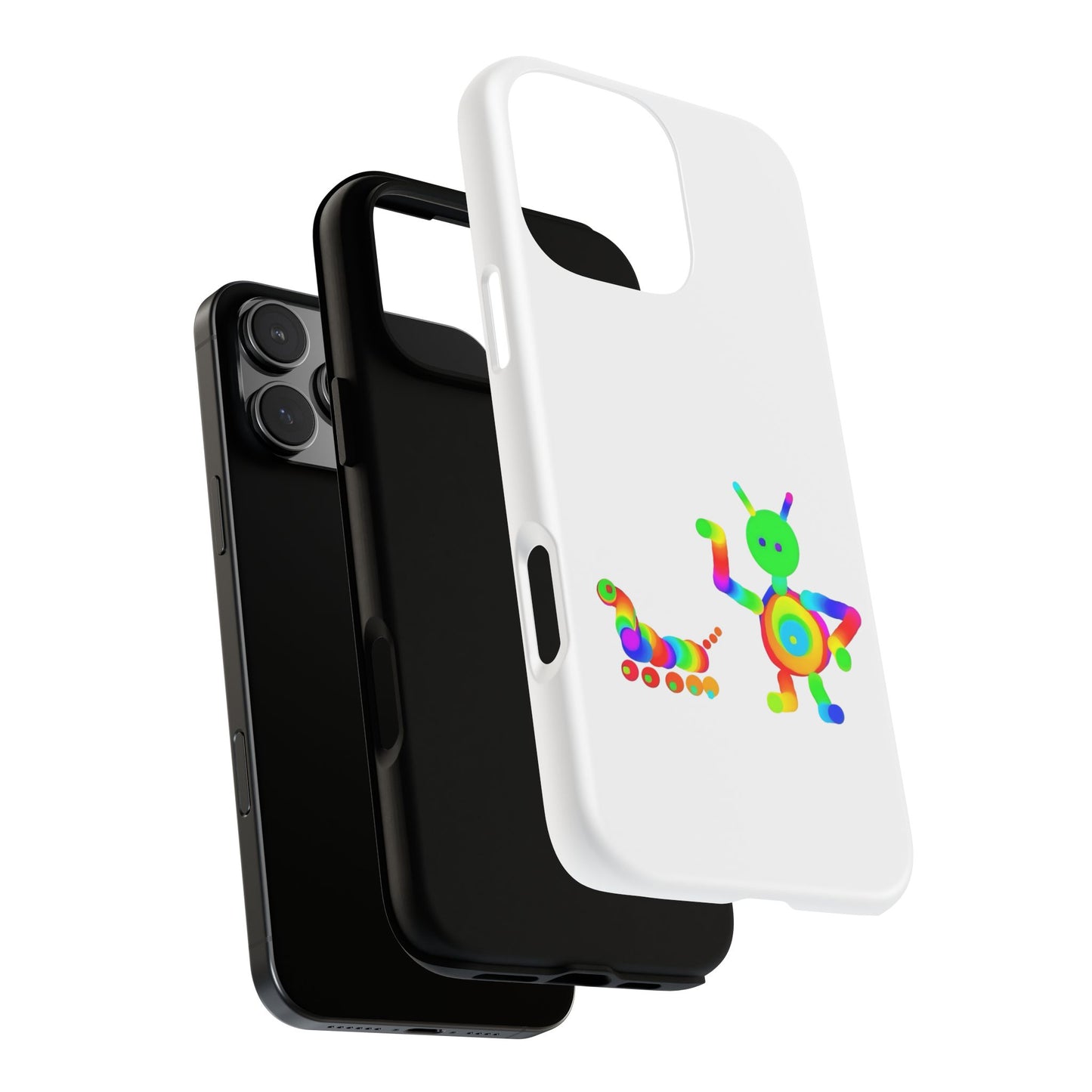Martian with 5 Wheeled Friend / Phone Cases