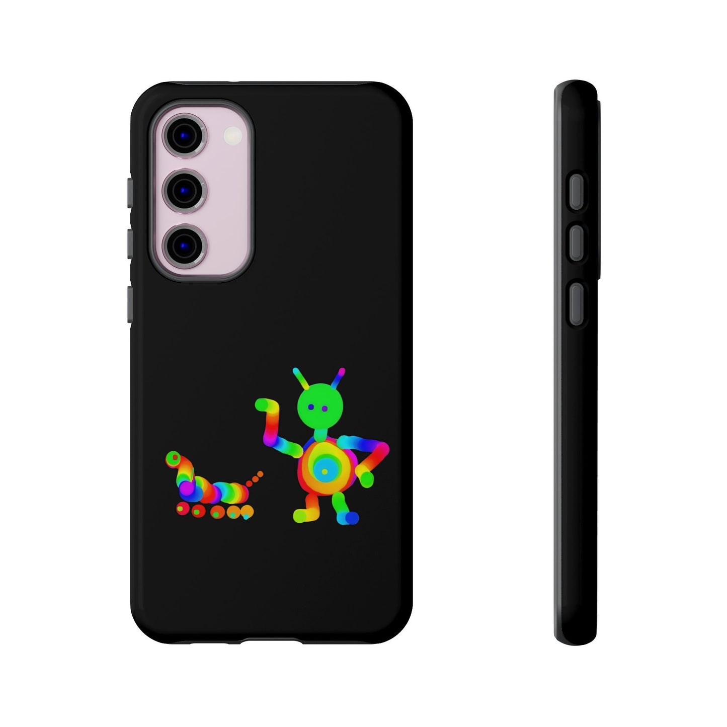 Martian with 5 Wheeled Friend / Phone Cases