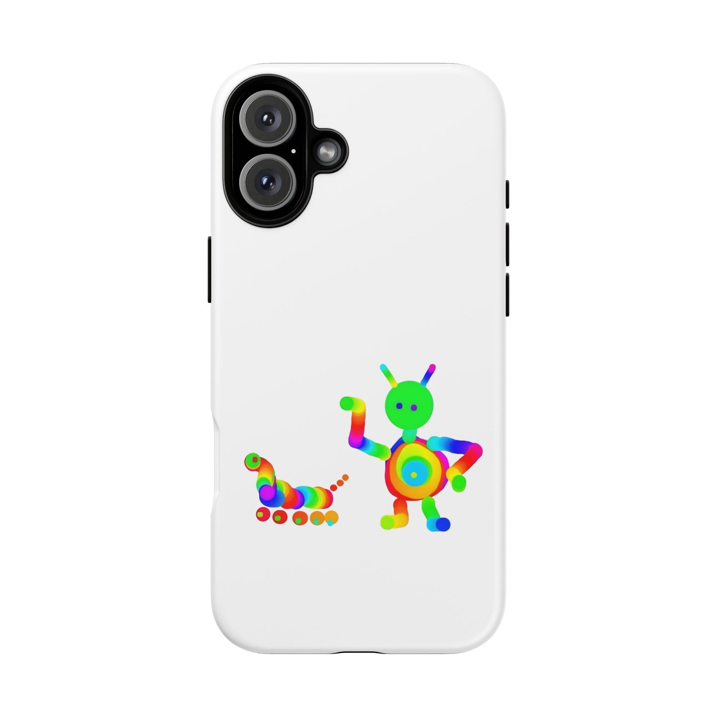 Martian with 5 Wheeled Friend / Phone Cases