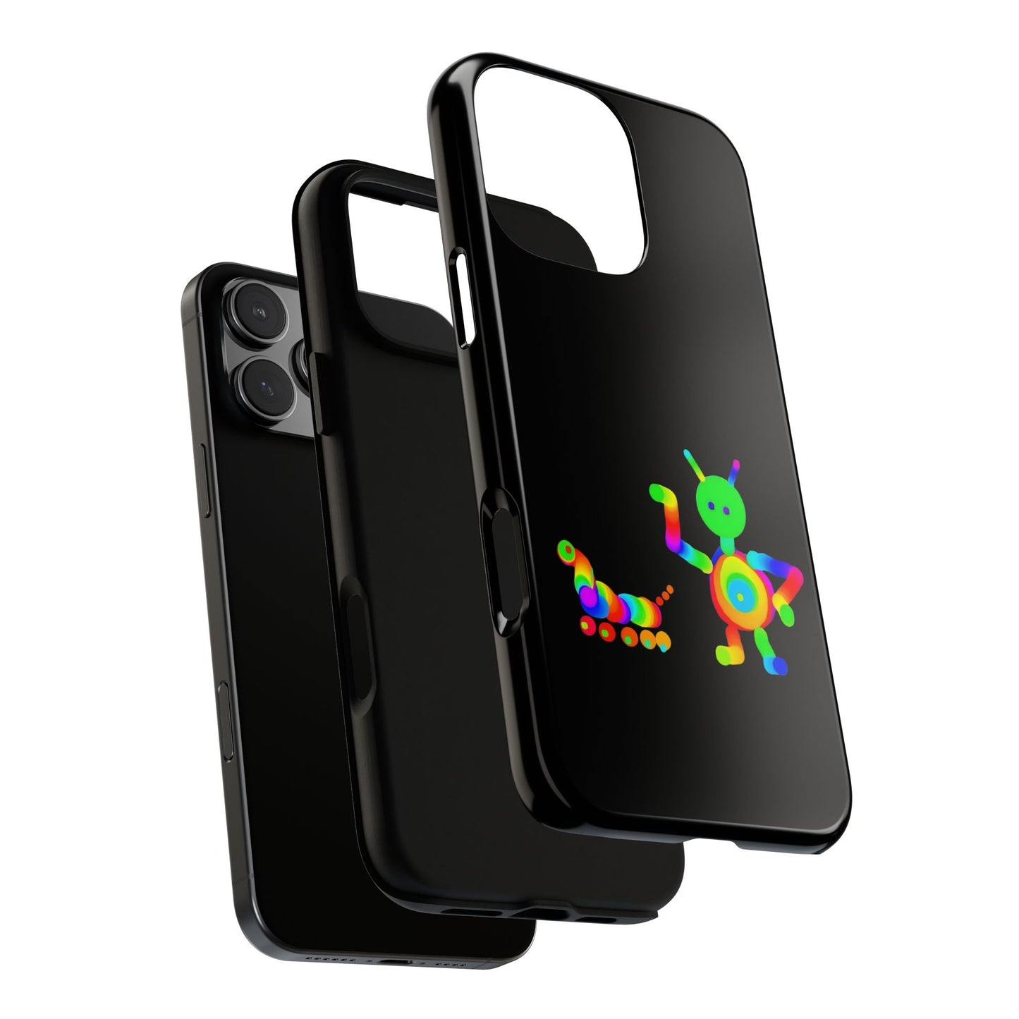 Martian with 5 Wheeled Friend / Phone Cases