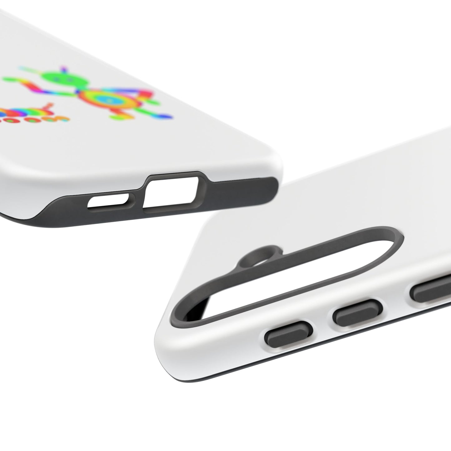Martian with 5 Wheeled Friend / Phone Cases
