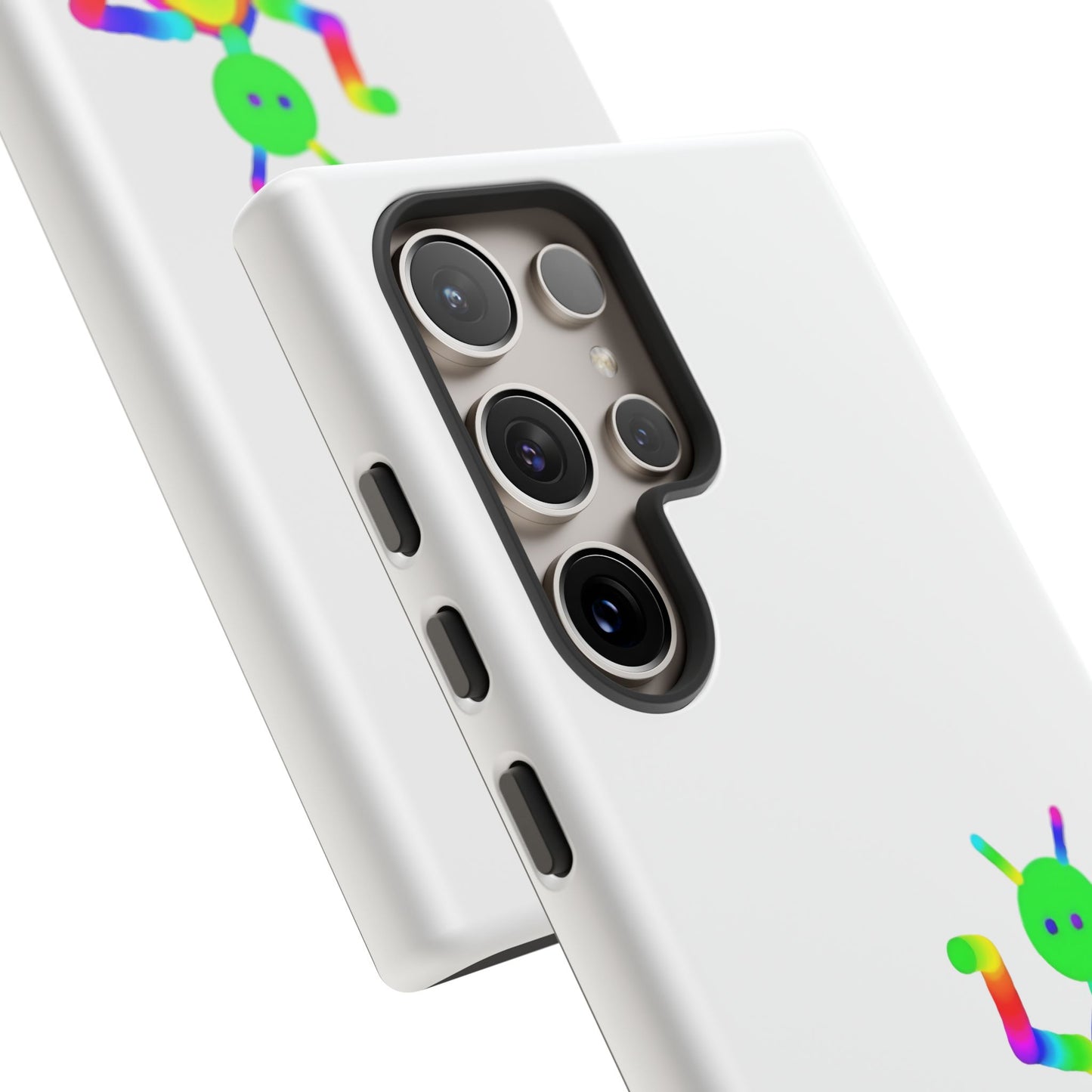 Martian with 5 Wheeled Friend / Phone Cases