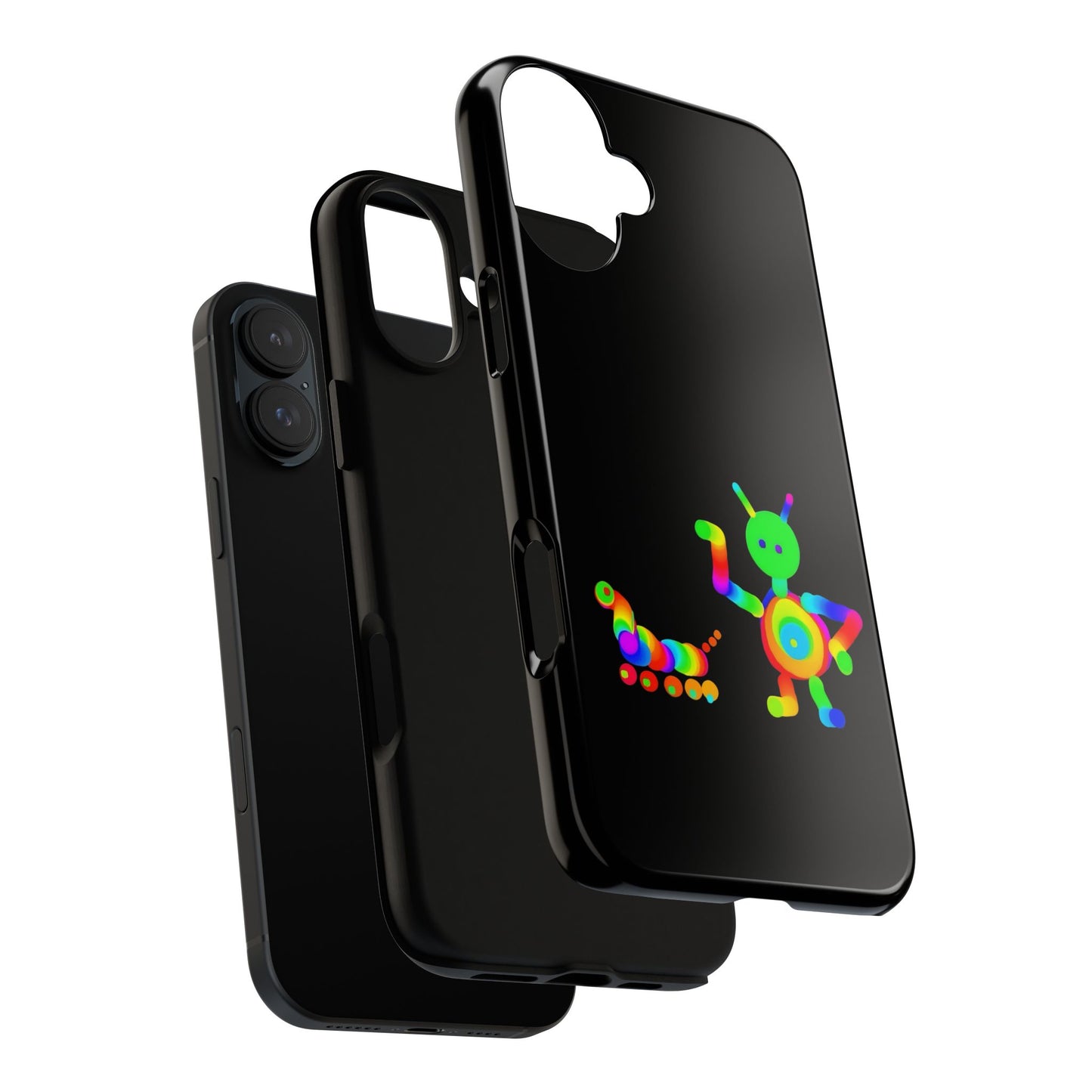 Martian with 5 Wheeled Friend / Phone Cases