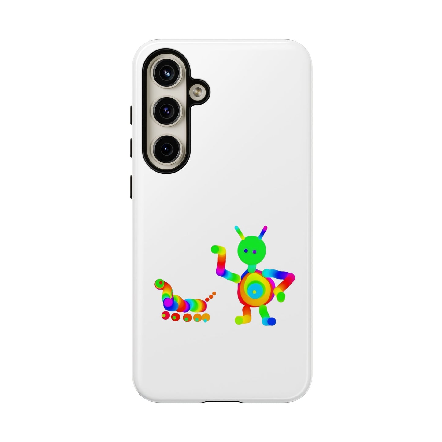 Martian with 5 Wheeled Friend / Phone Cases