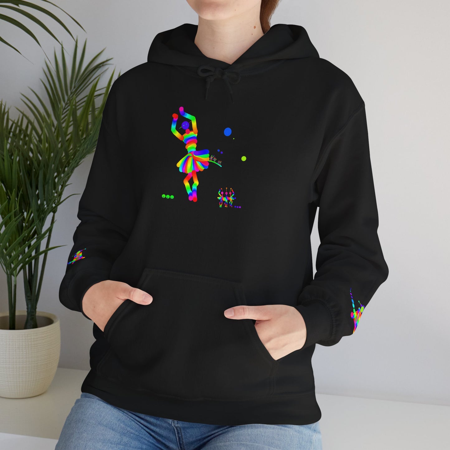 Martian Ballerina / Unisex Heavy Blend™ Hooded Sweatshirt