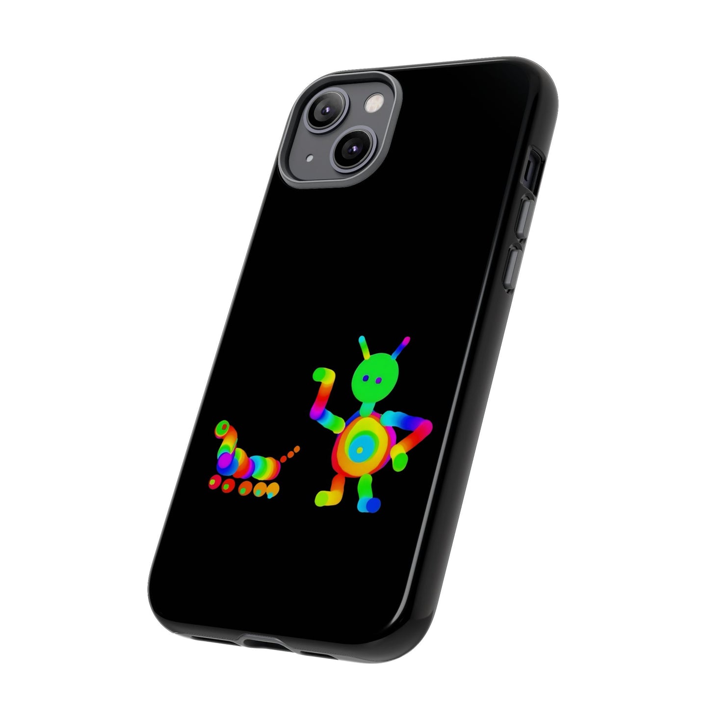 Martian with 5 Wheeled Friend / Phone Cases