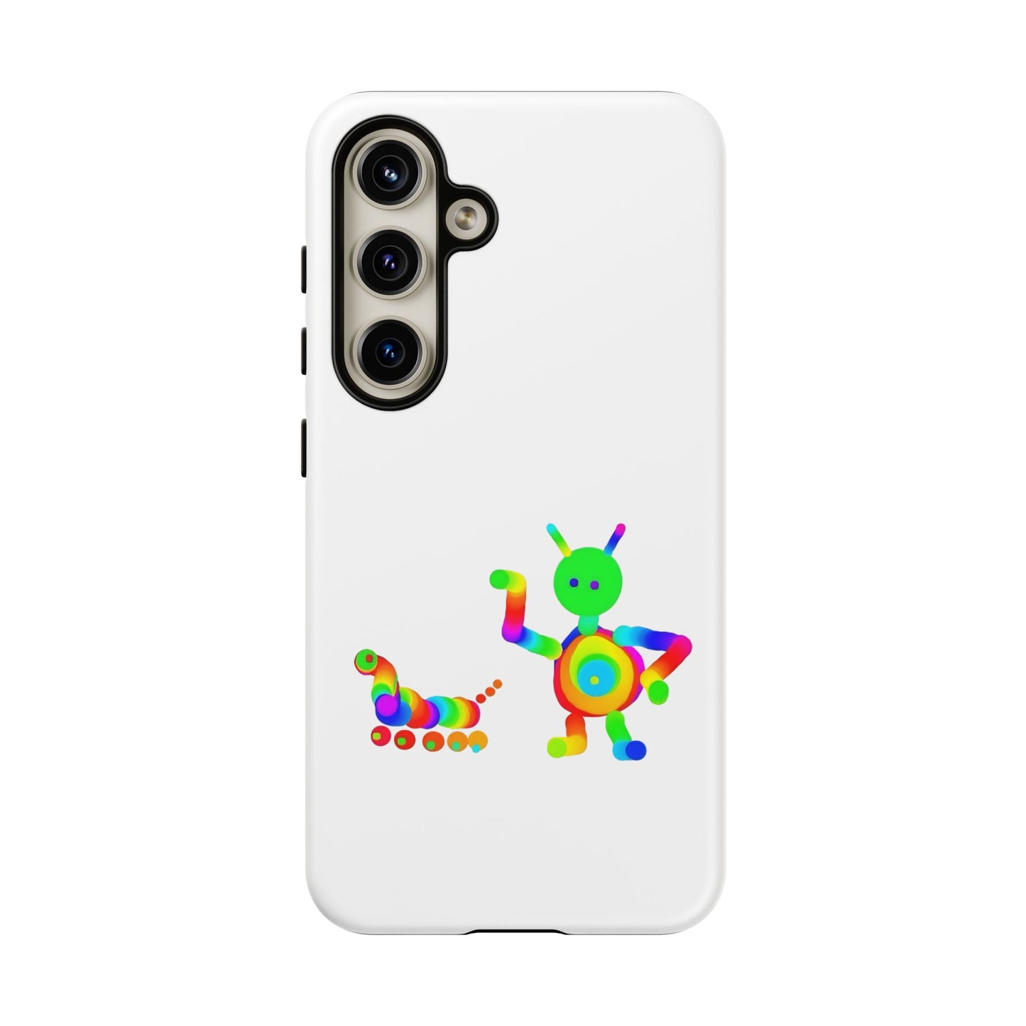 Martian with 5 Wheeled Friend / Phone Cases