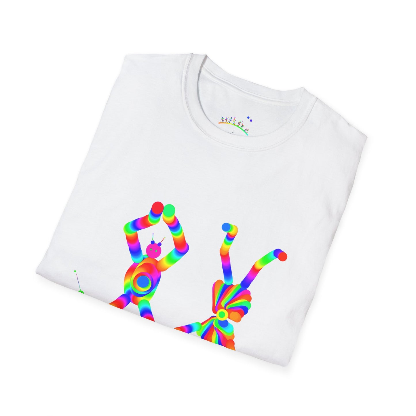 Fun Martian Friends / Unisex Softstyle T-Shirt