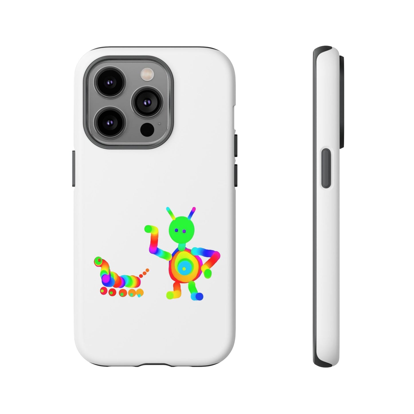 Martian with 5 Wheeled Friend / Phone Cases