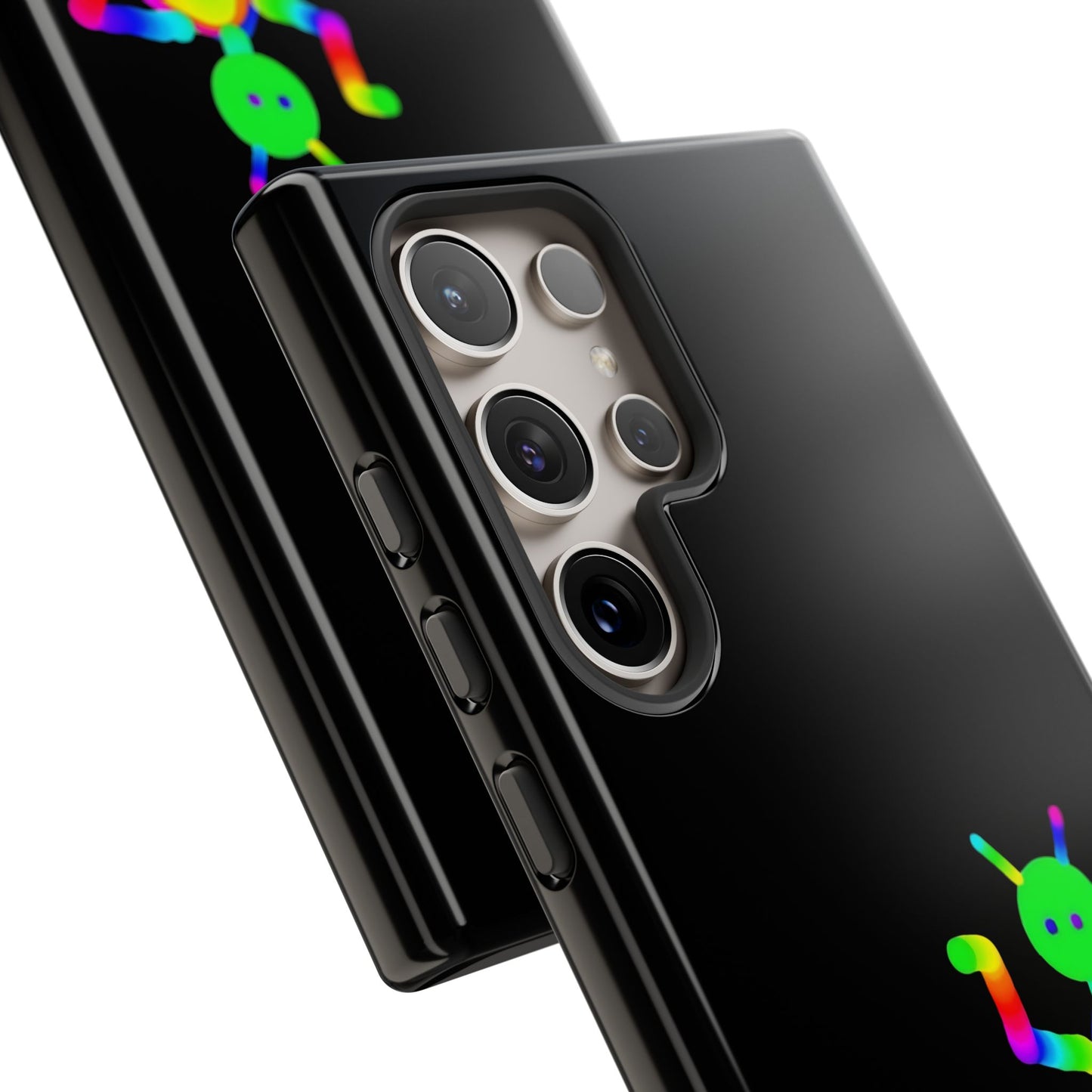 Martian with 5 Wheeled Friend / Phone Cases