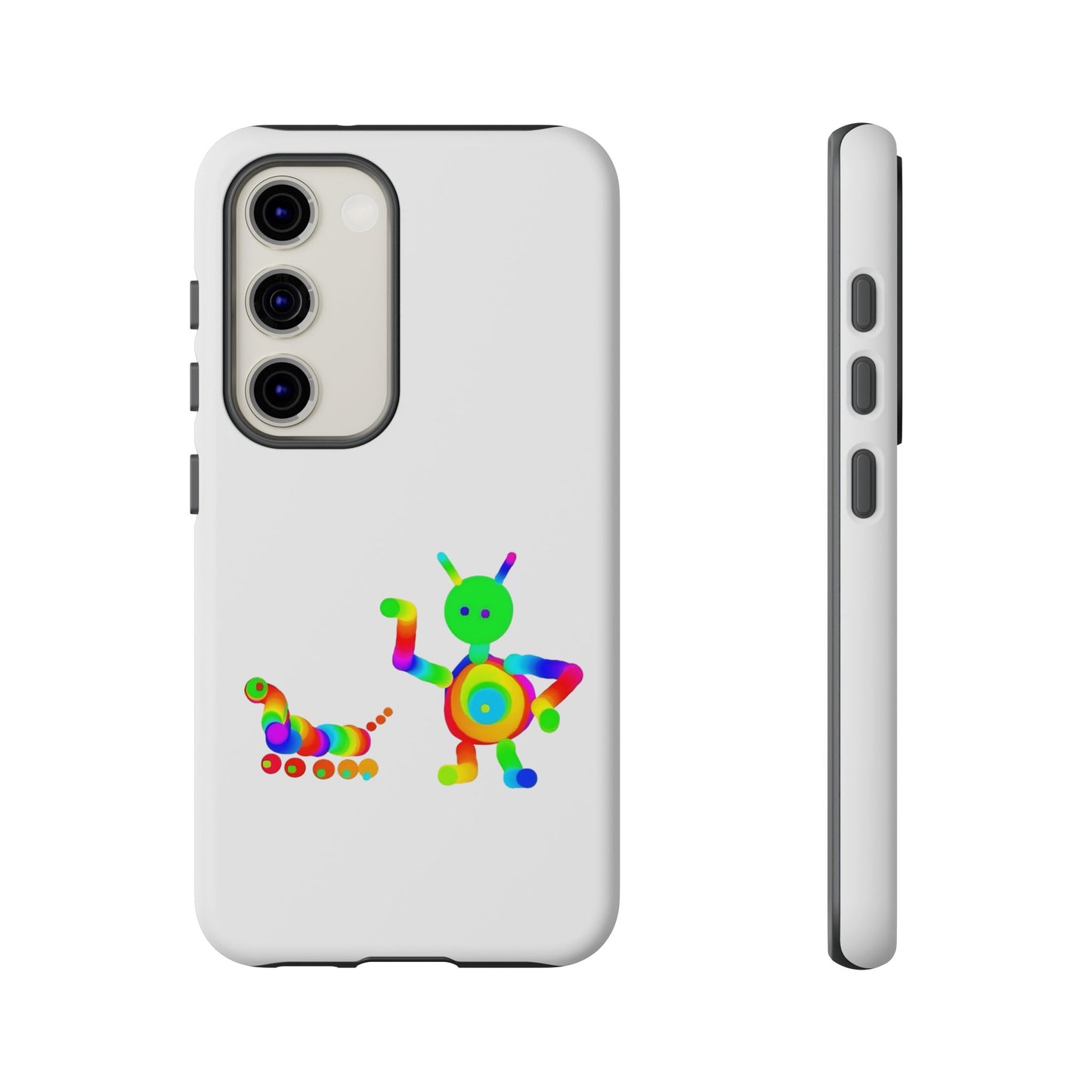 Martian with 5 Wheeled Friend / Phone Cases