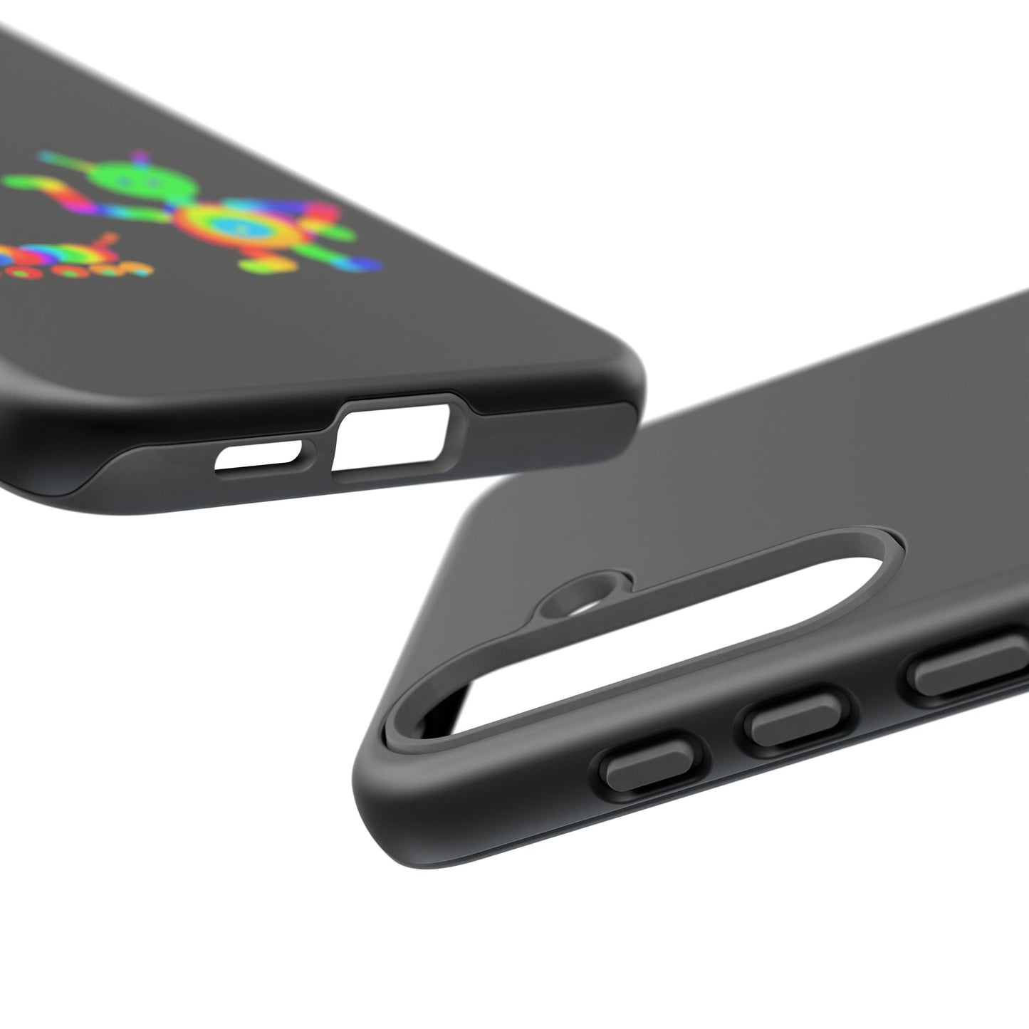 Martian with 5 Wheeled Friend / Phone Cases
