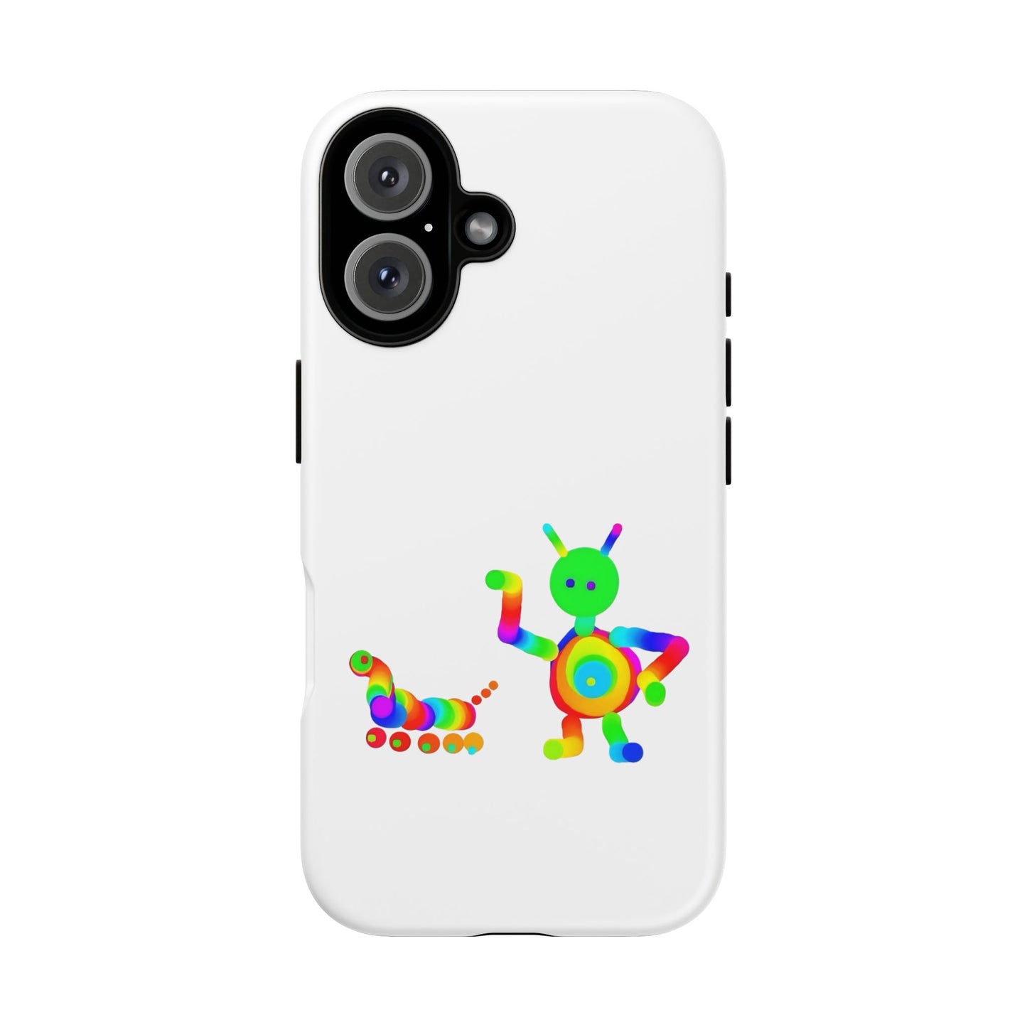 Martian with 5 Wheeled Friend / Phone Cases