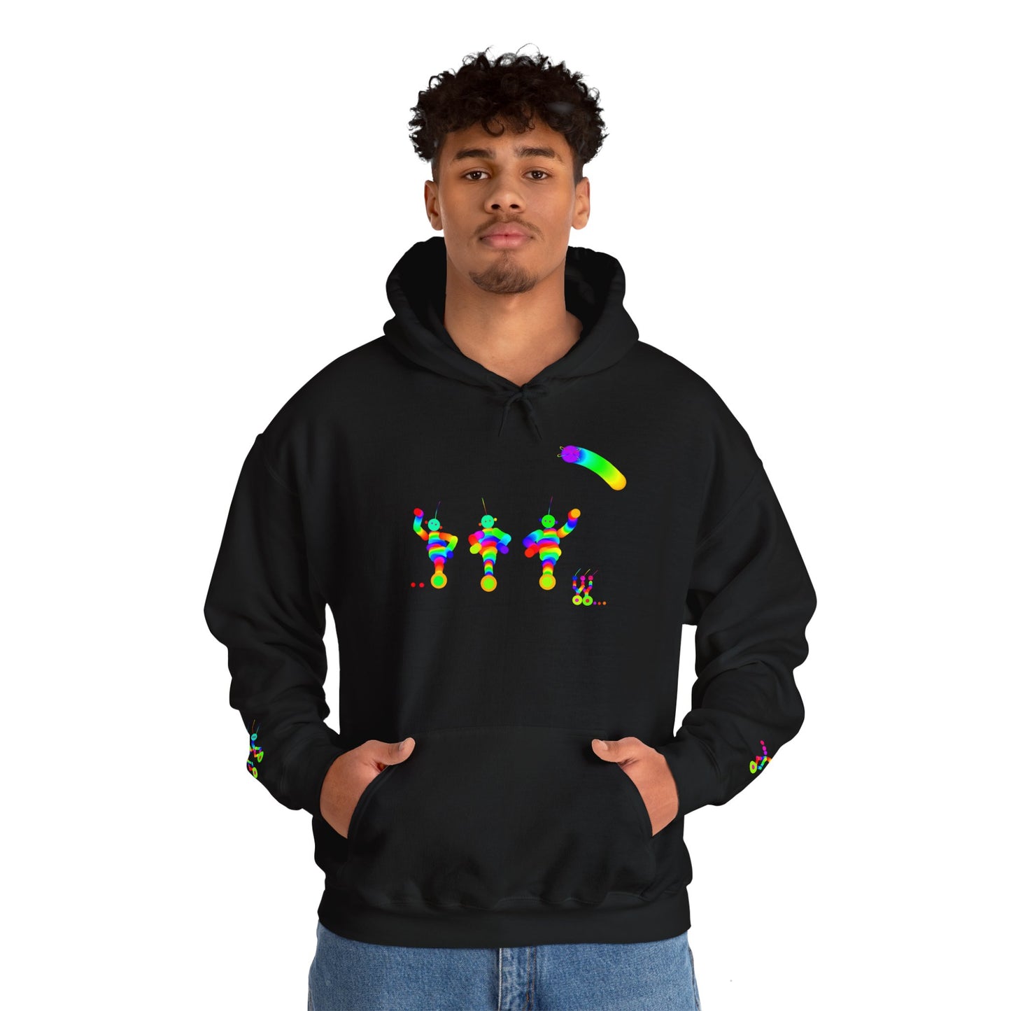 One Wheel Martians / Unisex Heavy Blend™ Hooded Sweatshirt