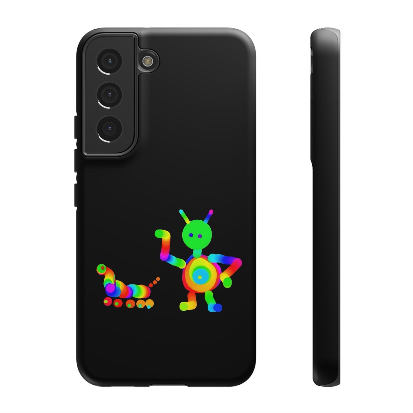 Martian with 5 Wheeled Friend / Phone Cases
