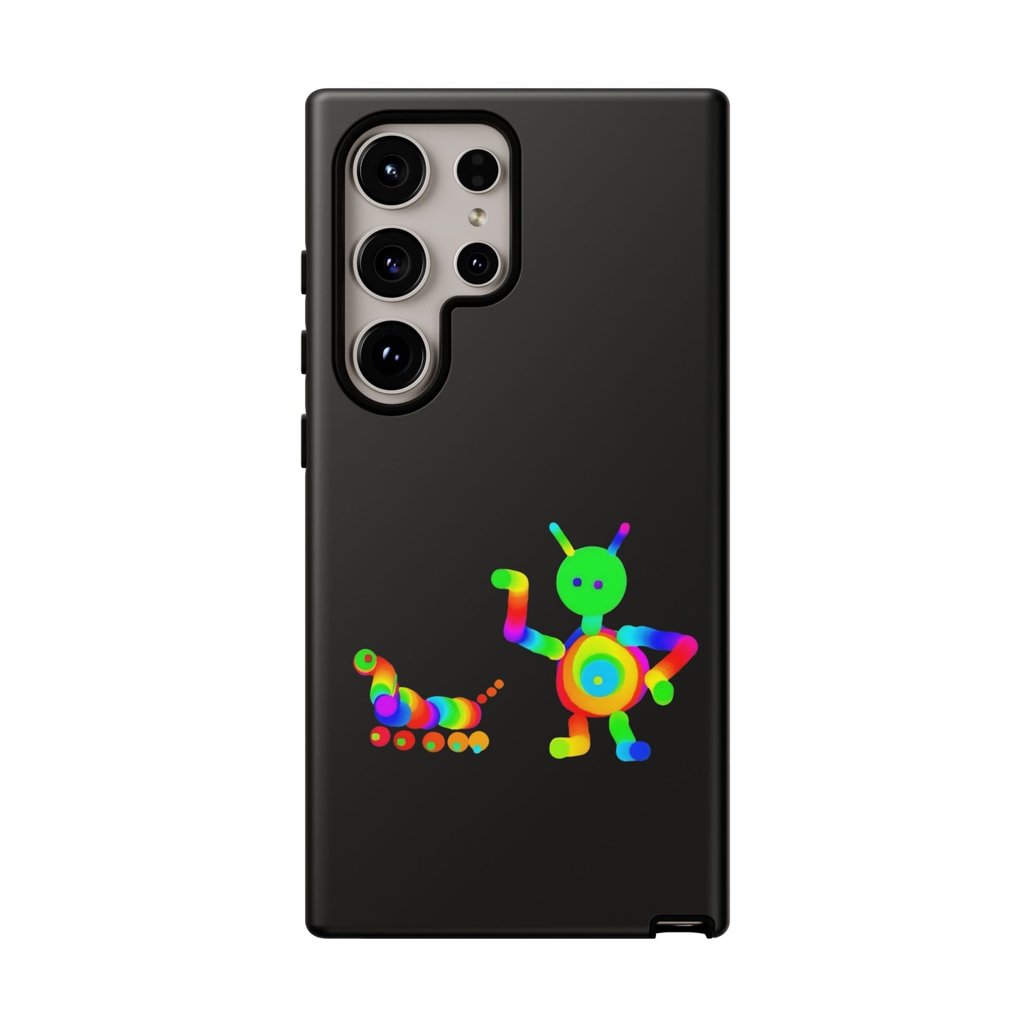 Martian with 5 Wheeled Friend / Phone Cases