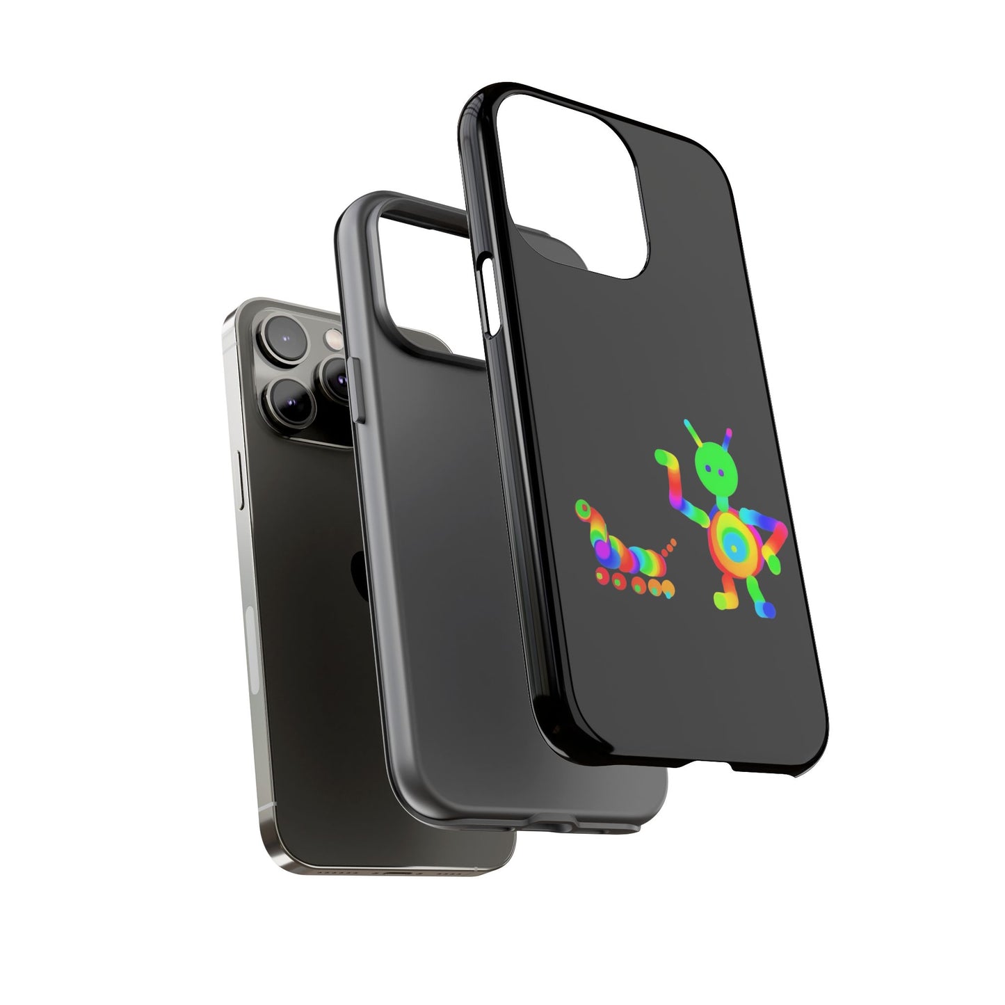 Martian with 5 Wheeled Friend / Phone Cases