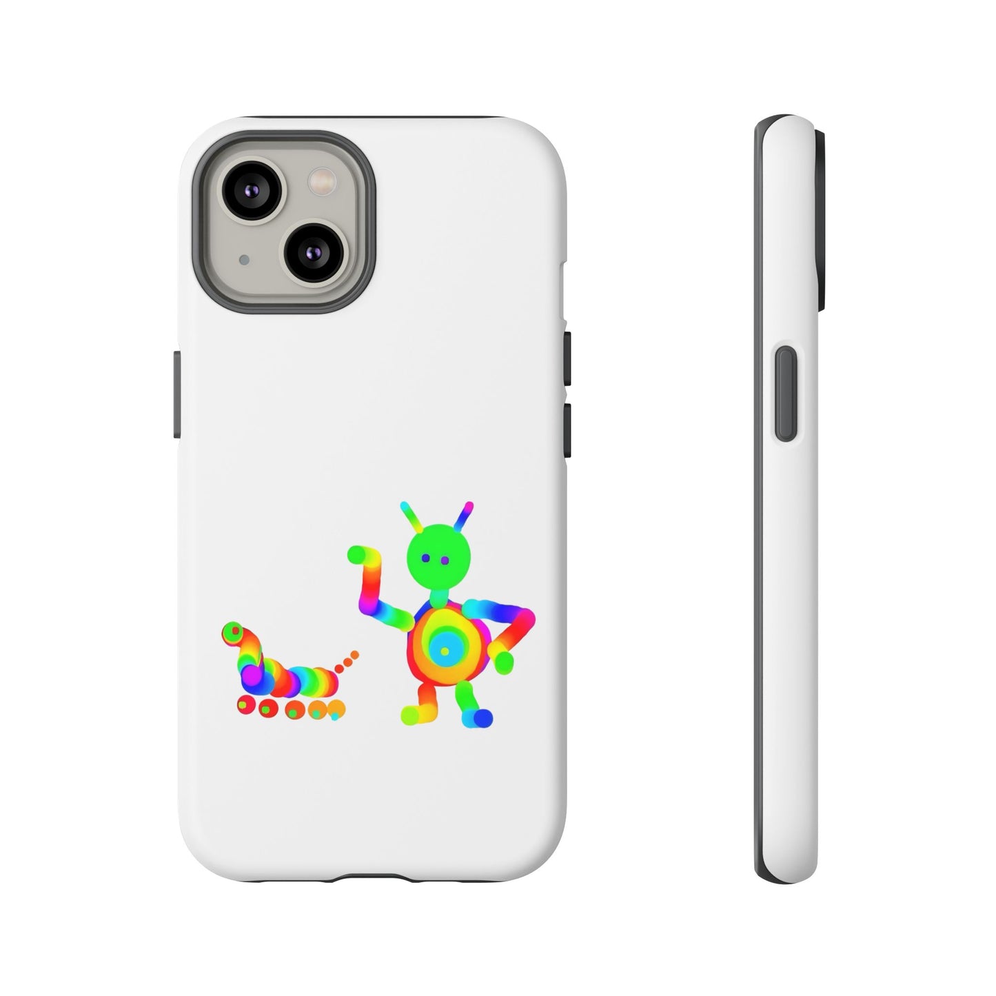 Martian with 5 Wheeled Friend / Phone Cases
