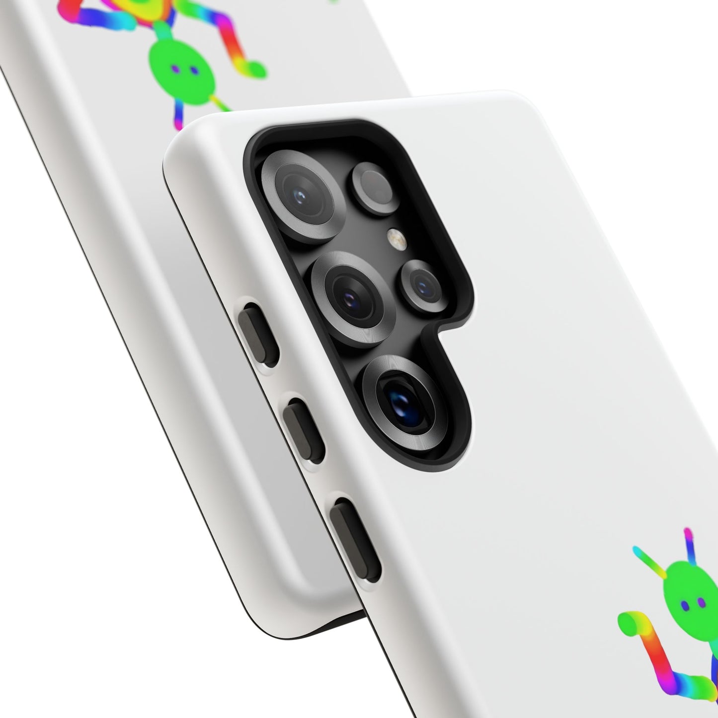 Martian with 5 Wheeled Friend / Phone Cases