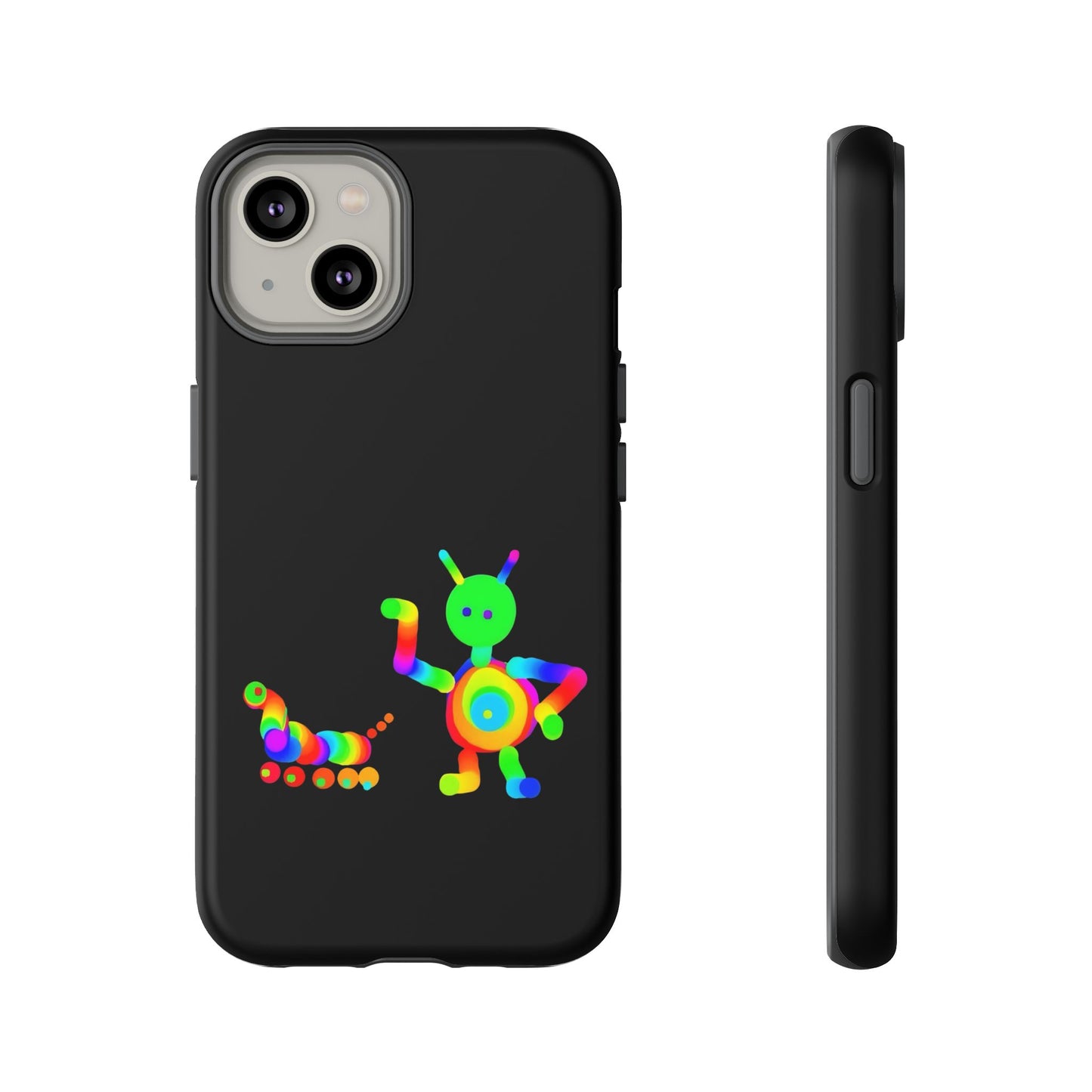 Martian with 5 Wheeled Friend / Phone Cases