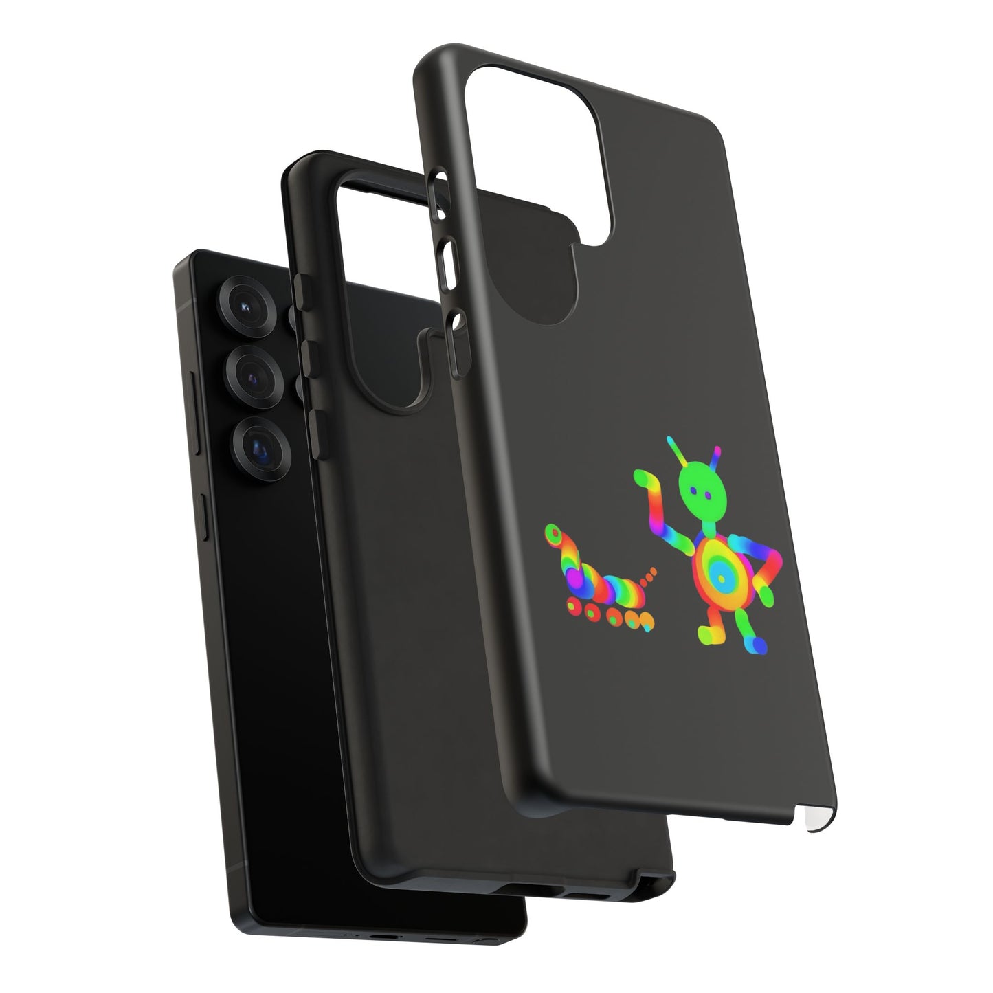 Martian with 5 Wheeled Friend / Phone Cases