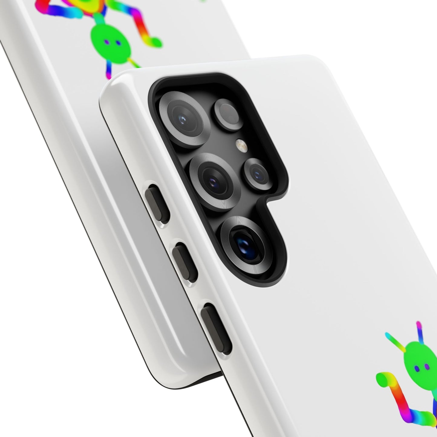 Martian with 5 Wheeled Friend / Phone Cases