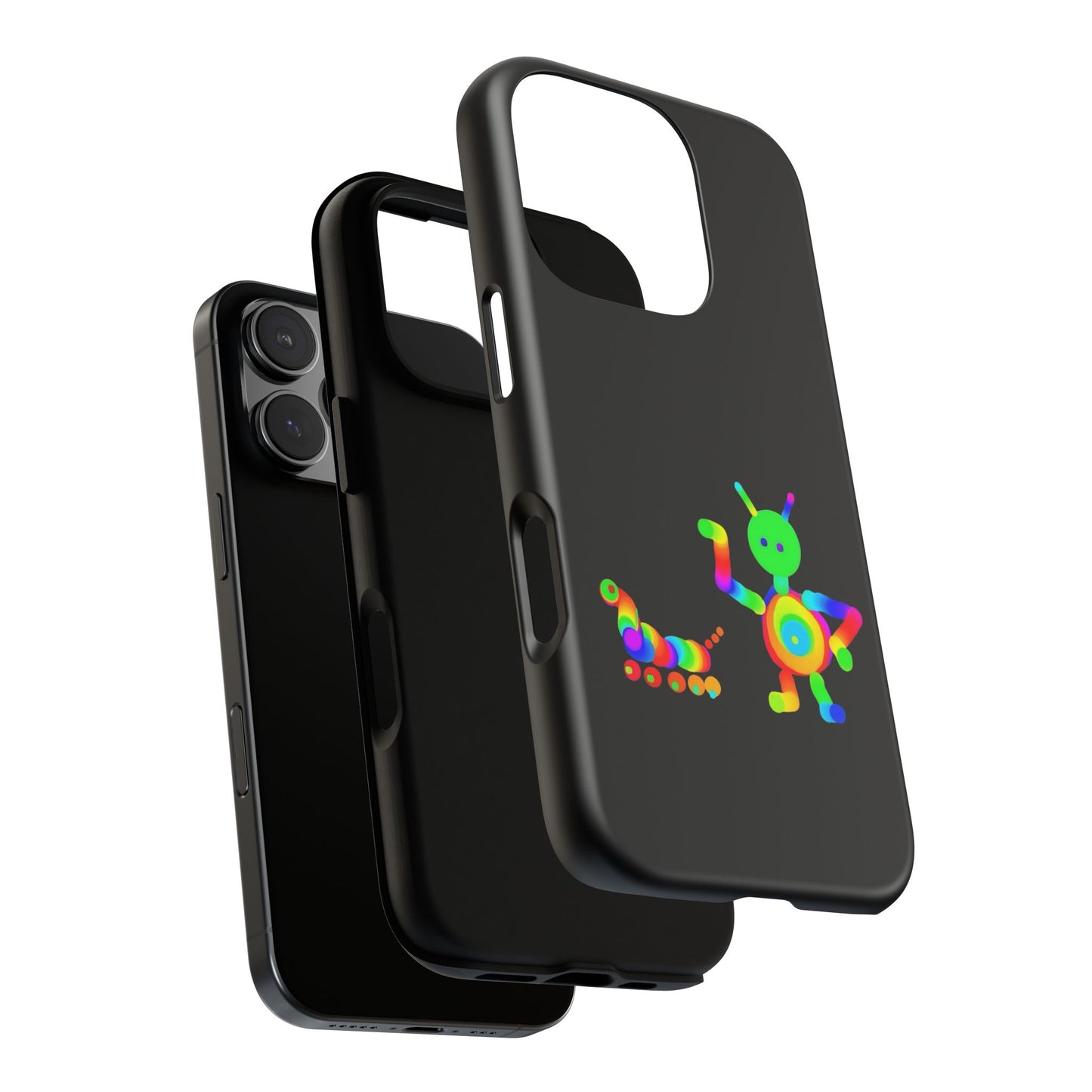 Martian with 5 Wheeled Friend / Phone Cases