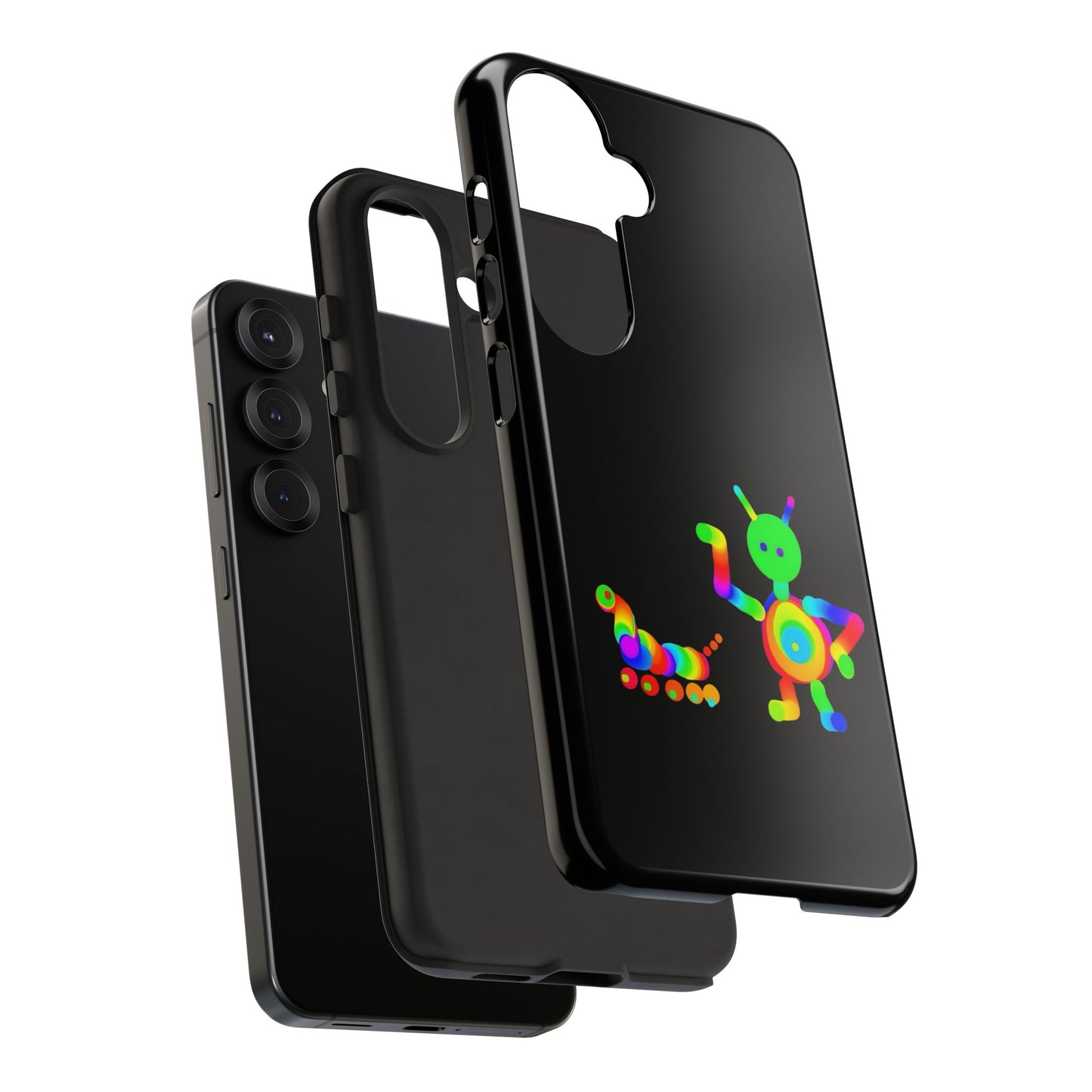 Martian with 5 Wheeled Friend / Phone Cases