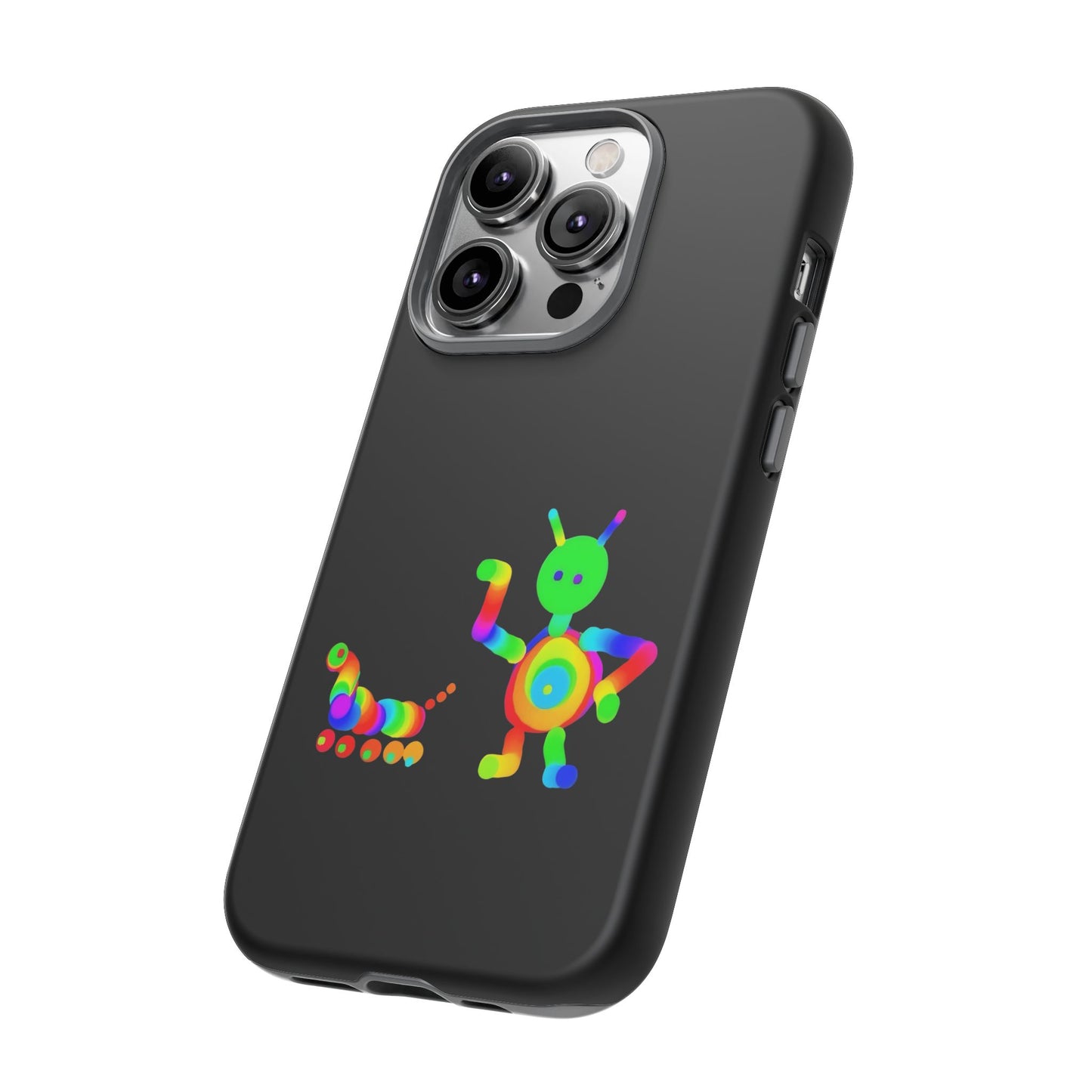 Martian with 5 Wheeled Friend / Phone Cases