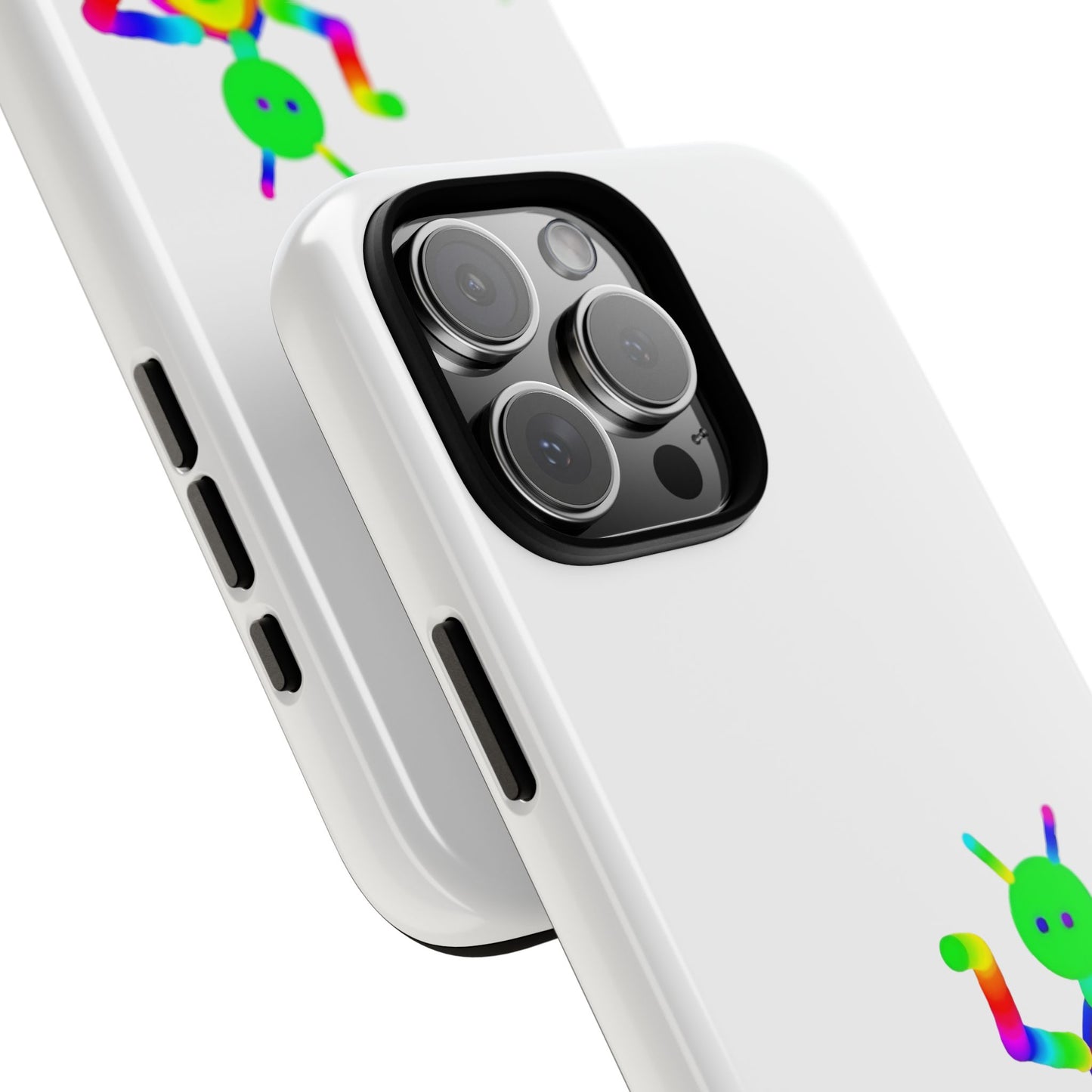 Martian with 5 Wheeled Friend / Phone Cases