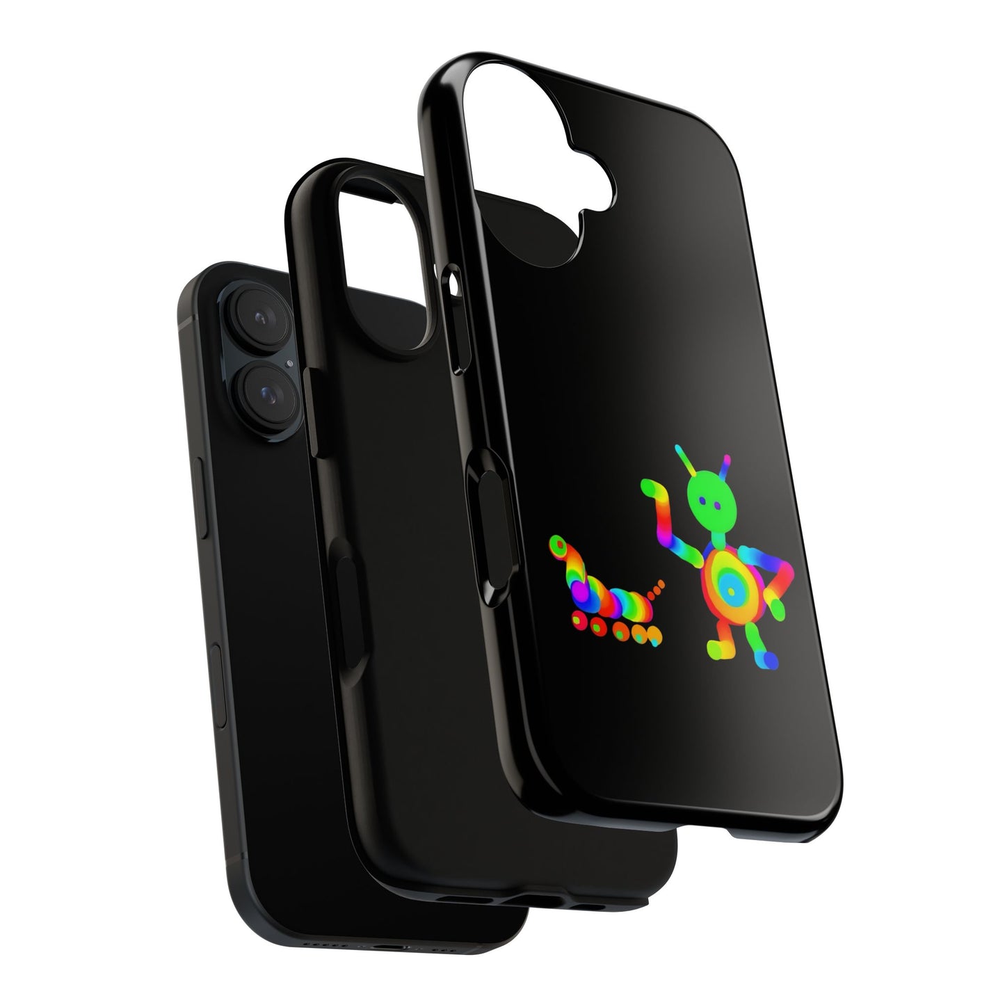 Martian with 5 Wheeled Friend / Phone Cases