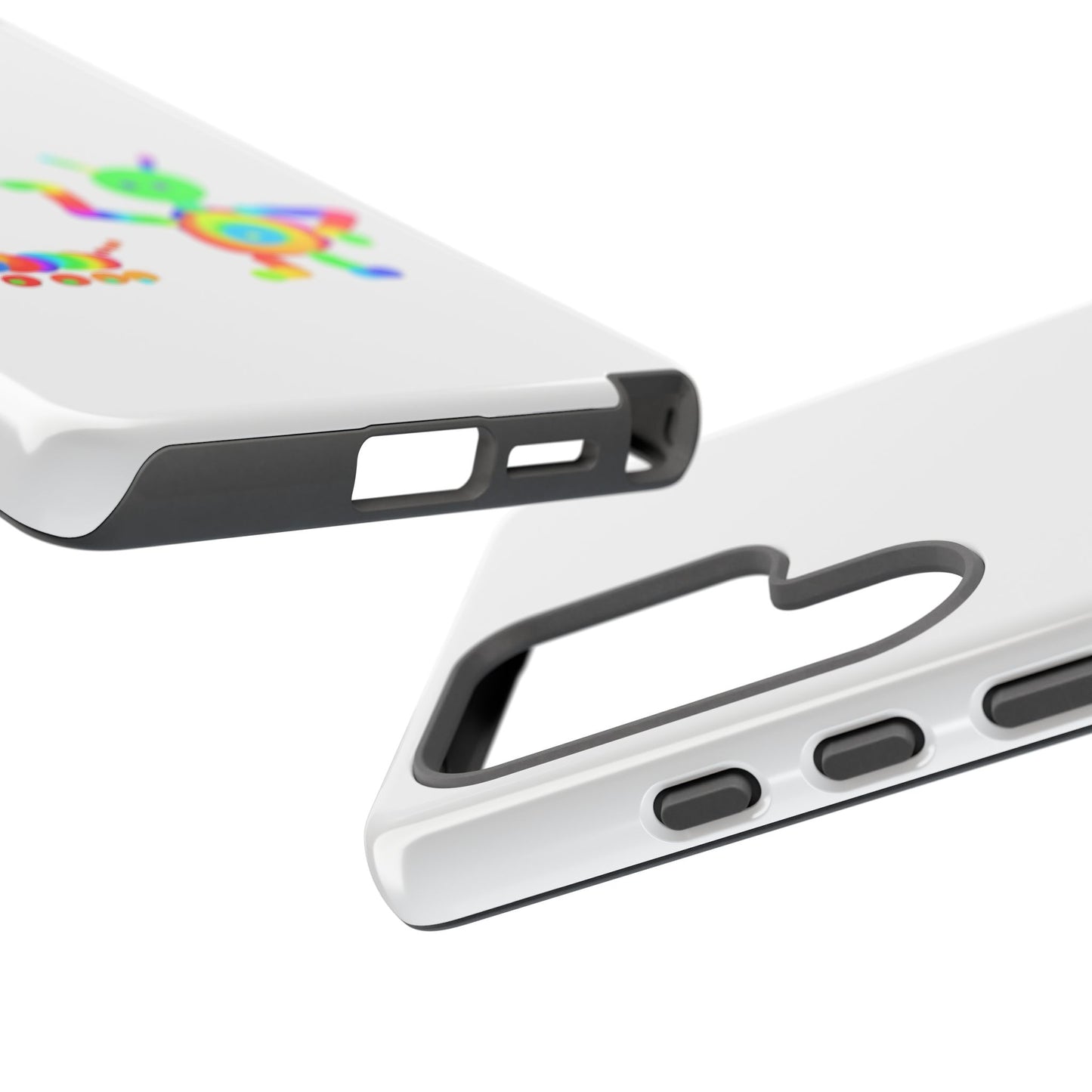Martian with 5 Wheeled Friend / Phone Cases
