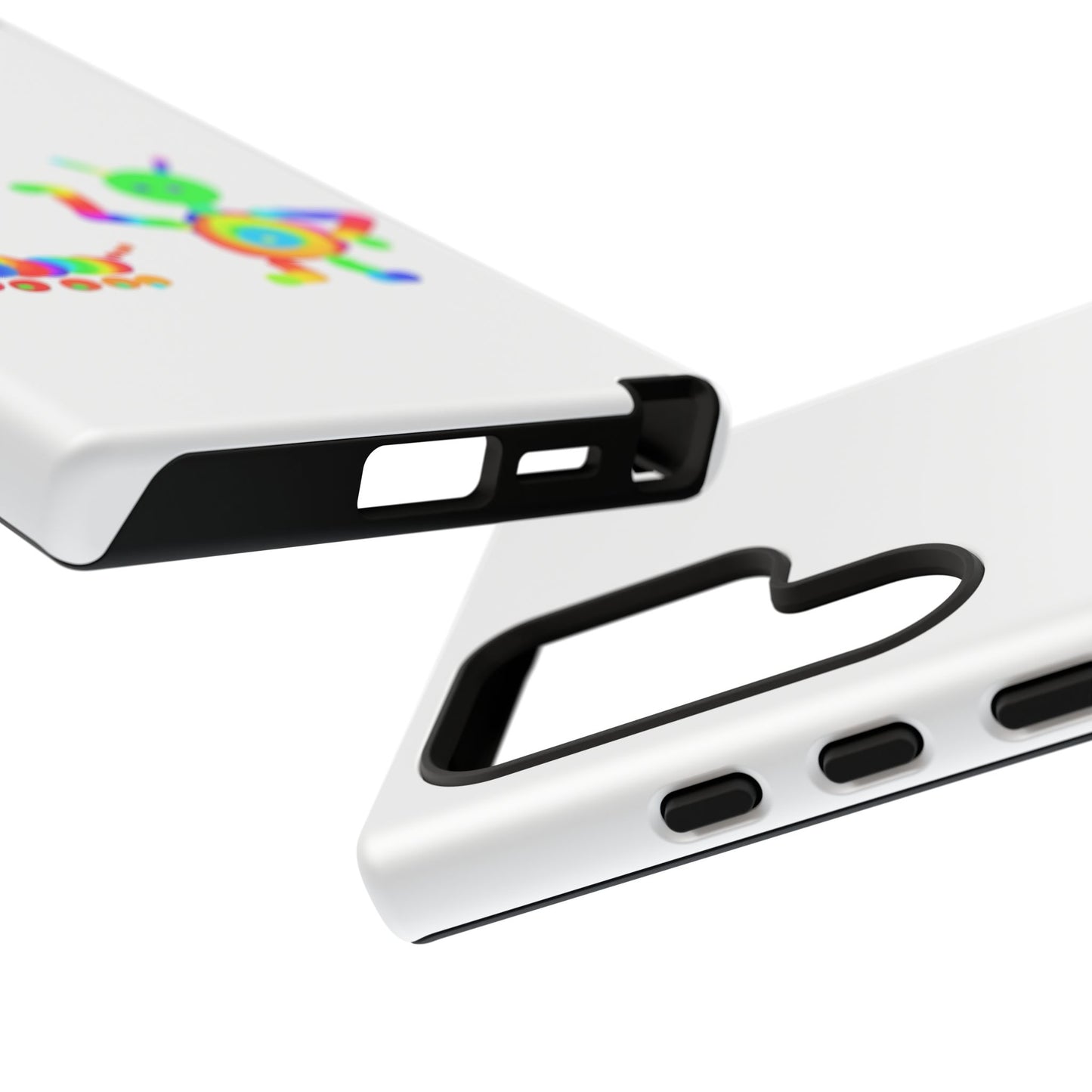 Martian with 5 Wheeled Friend / Phone Cases