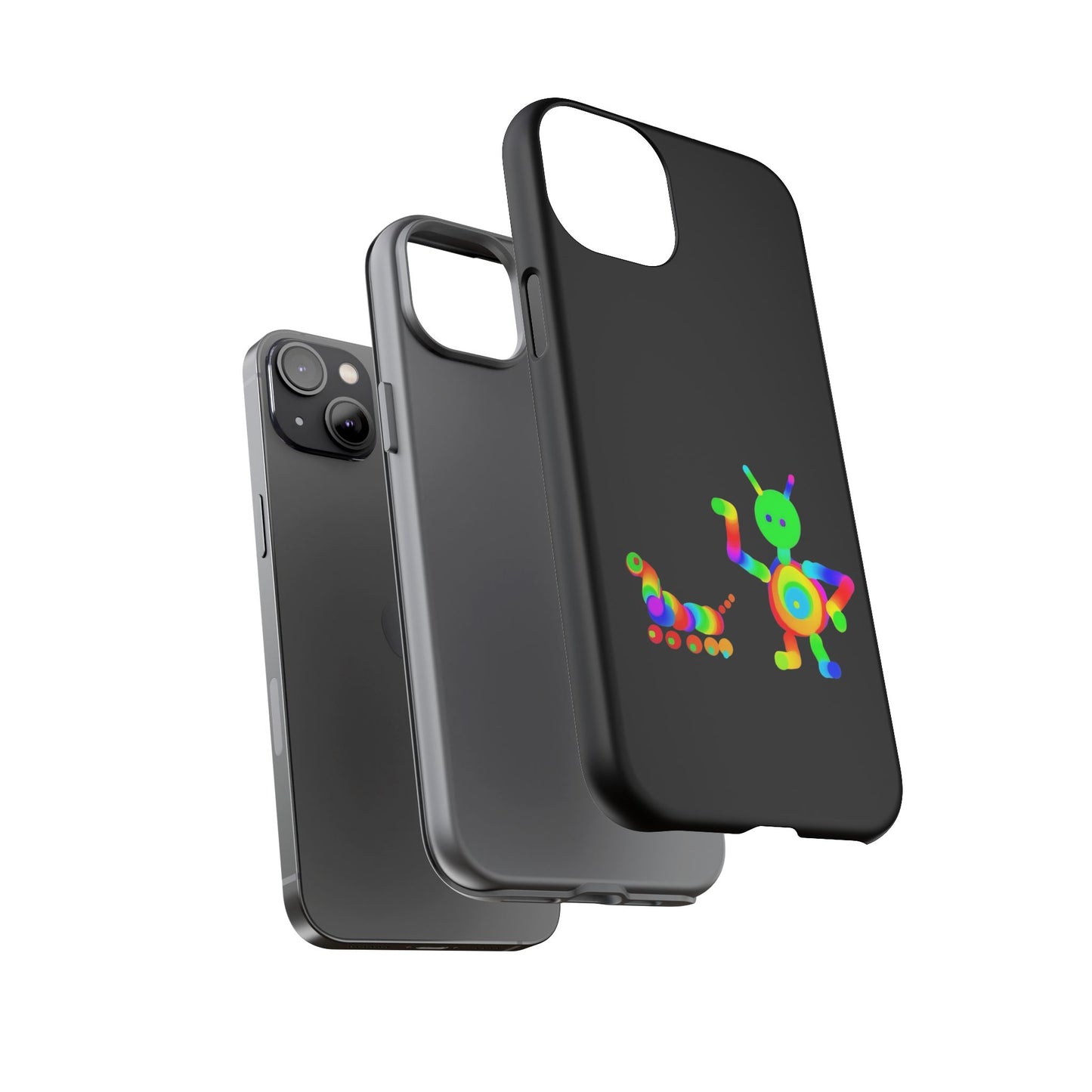 Martian with 5 Wheeled Friend / Phone Cases