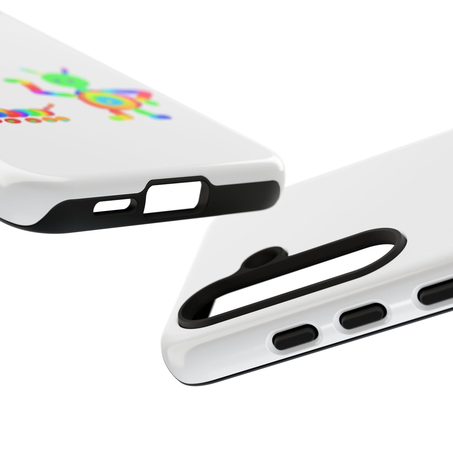 Martian with 5 Wheeled Friend / Phone Cases