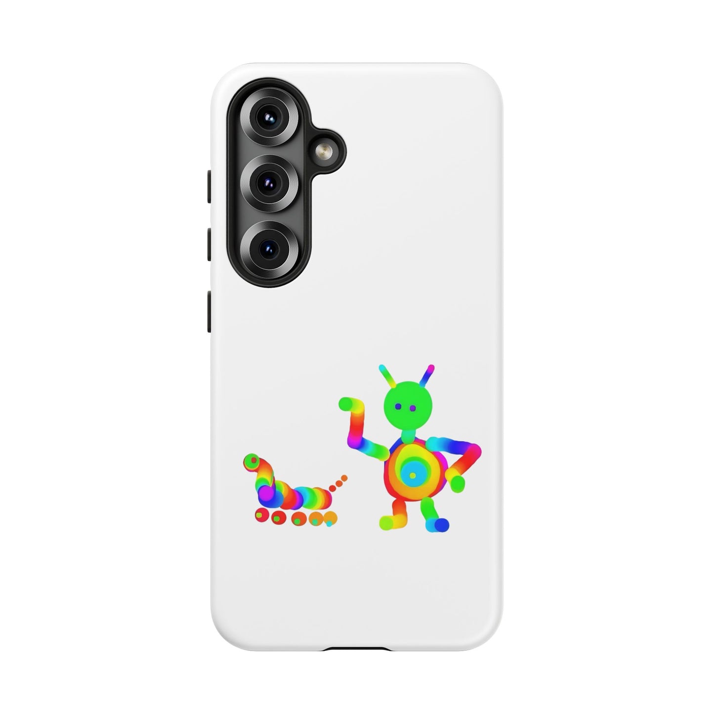 Martian with 5 Wheeled Friend / Phone Cases
