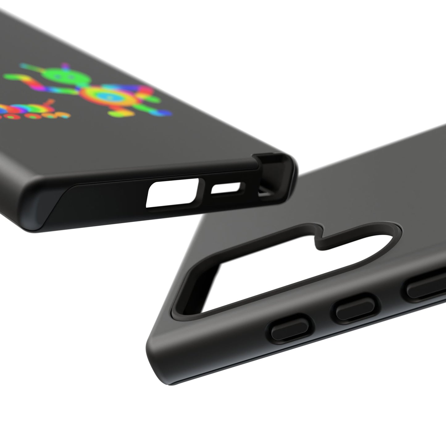 Martian with 5 Wheeled Friend / Phone Cases
