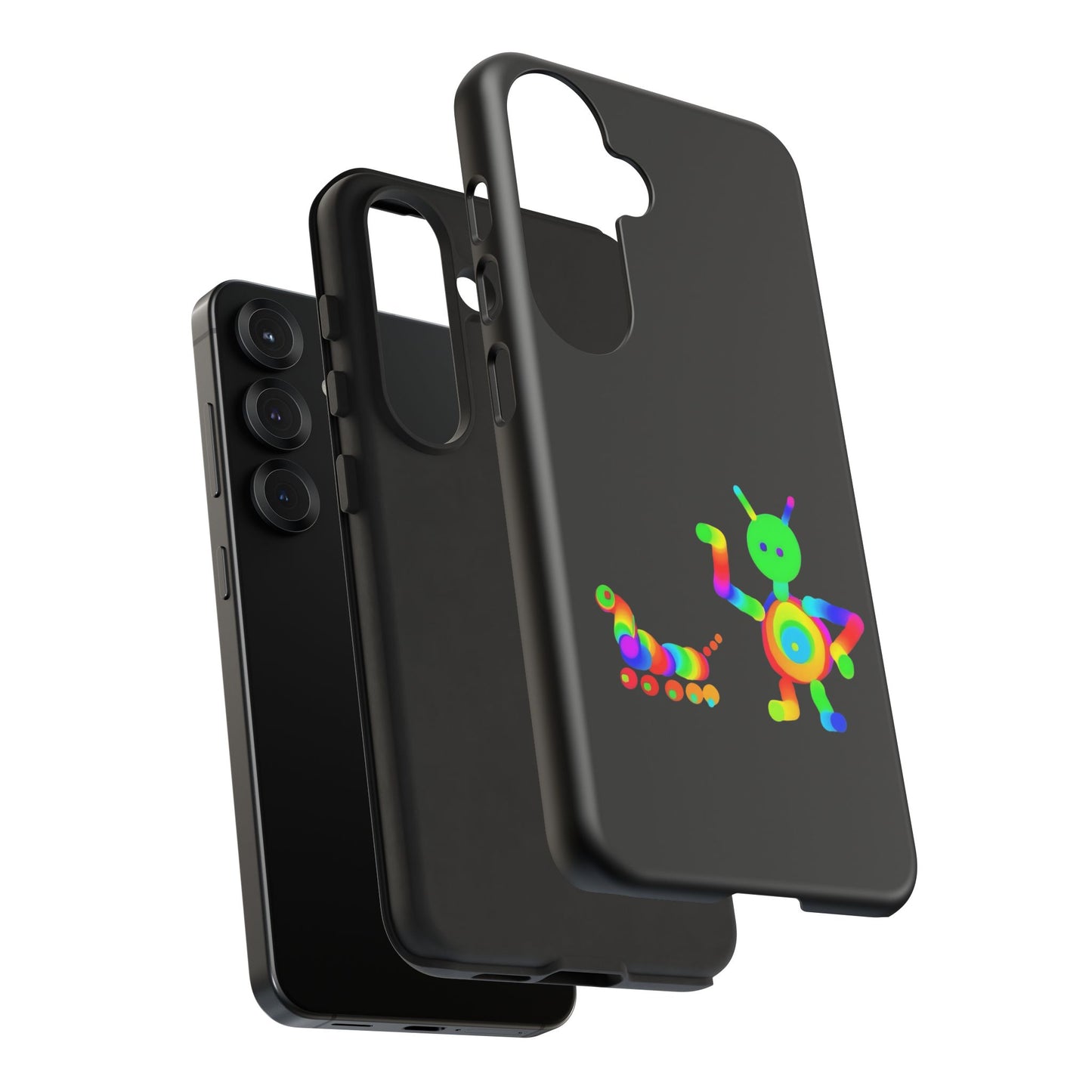 Martian with 5 Wheeled Friend / Phone Cases