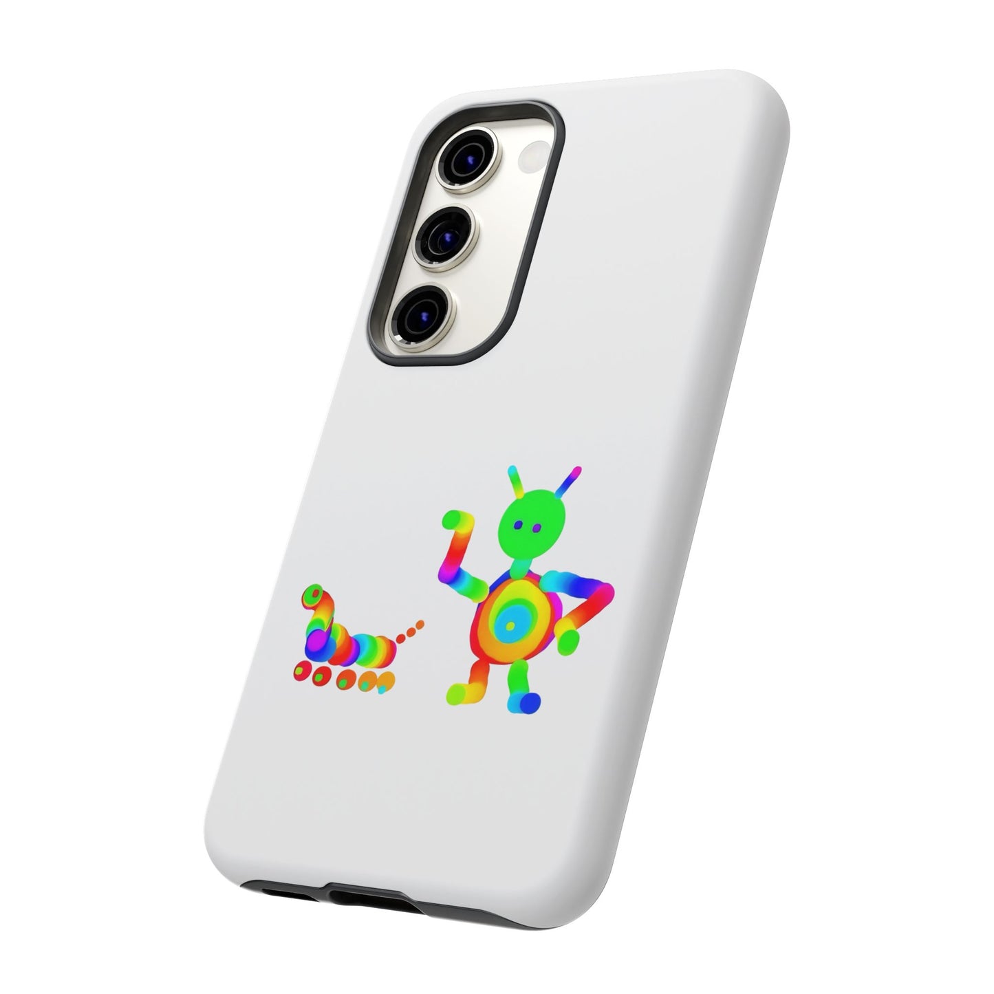 Martian with 5 Wheeled Friend / Phone Cases