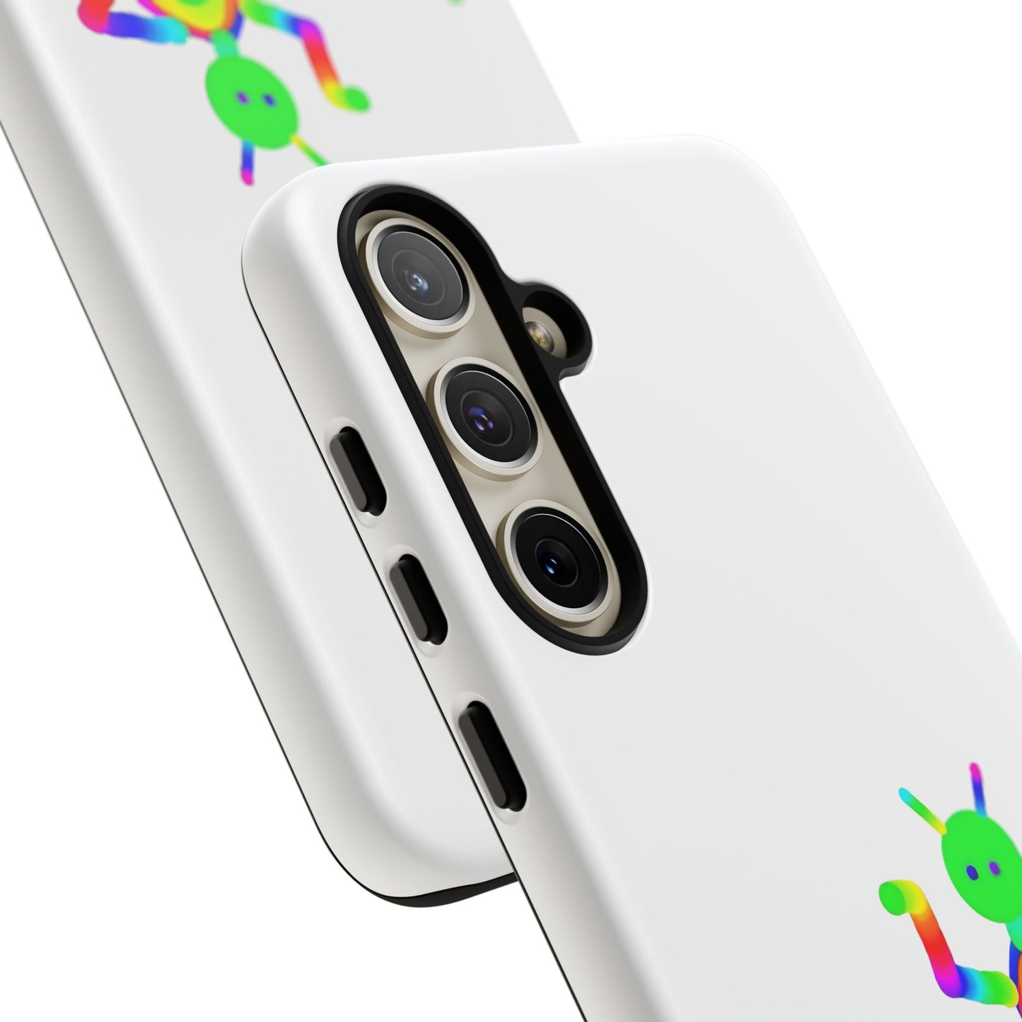 Martian with 5 Wheeled Friend / Phone Cases