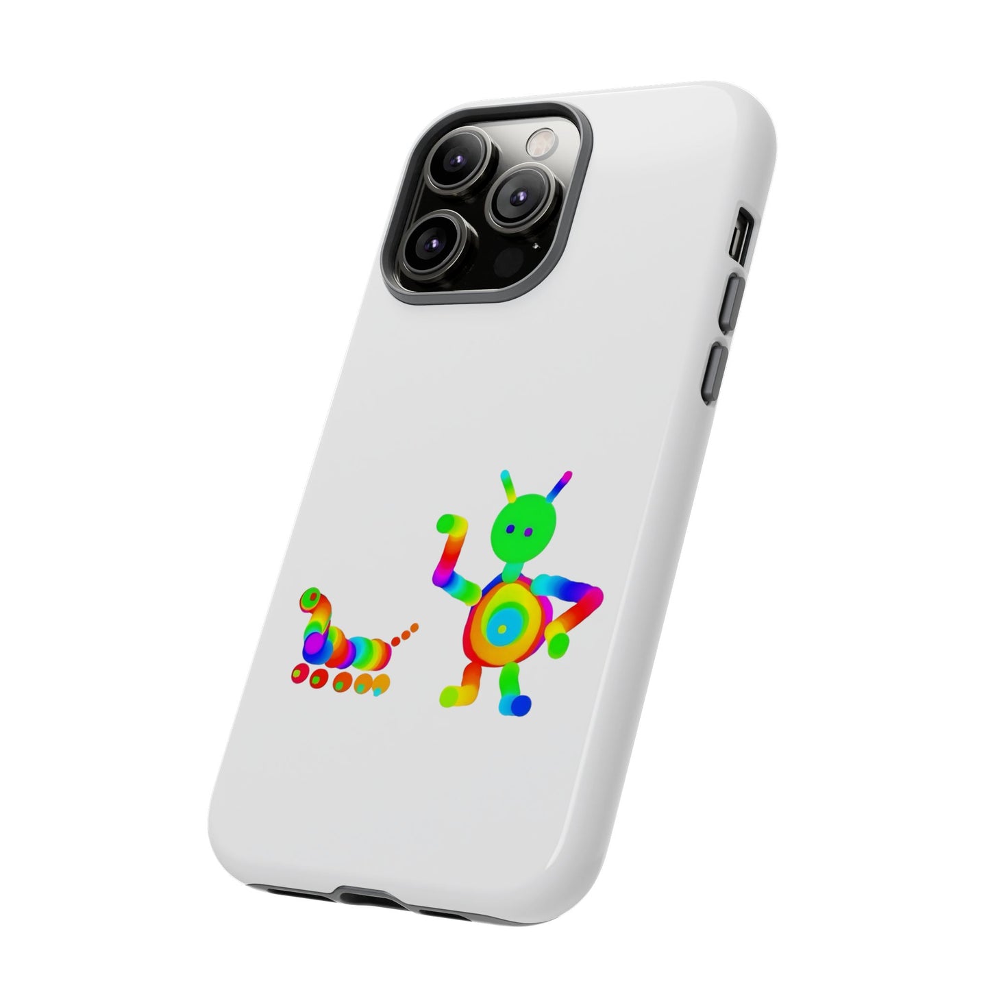 Martian with 5 Wheeled Friend / Phone Cases