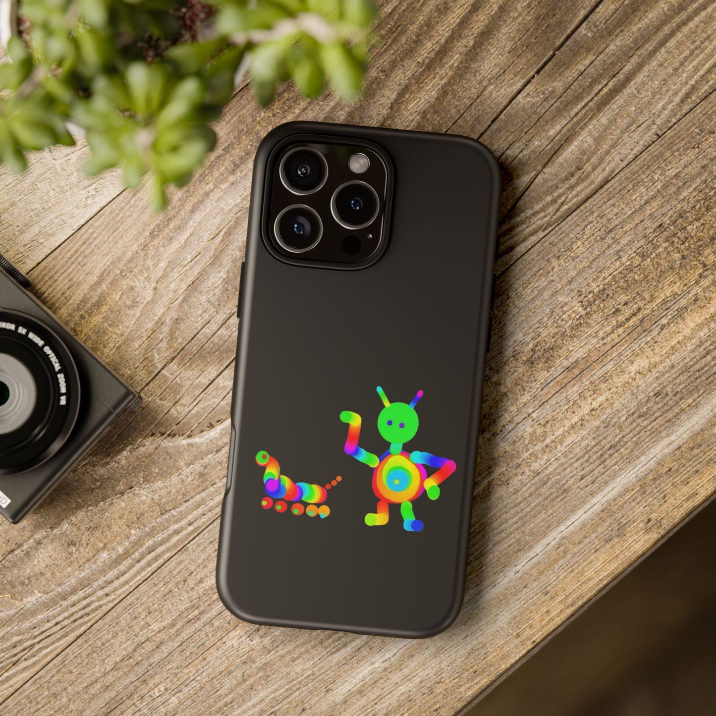 Martian with 5 Wheeled Friend / Phone Cases
