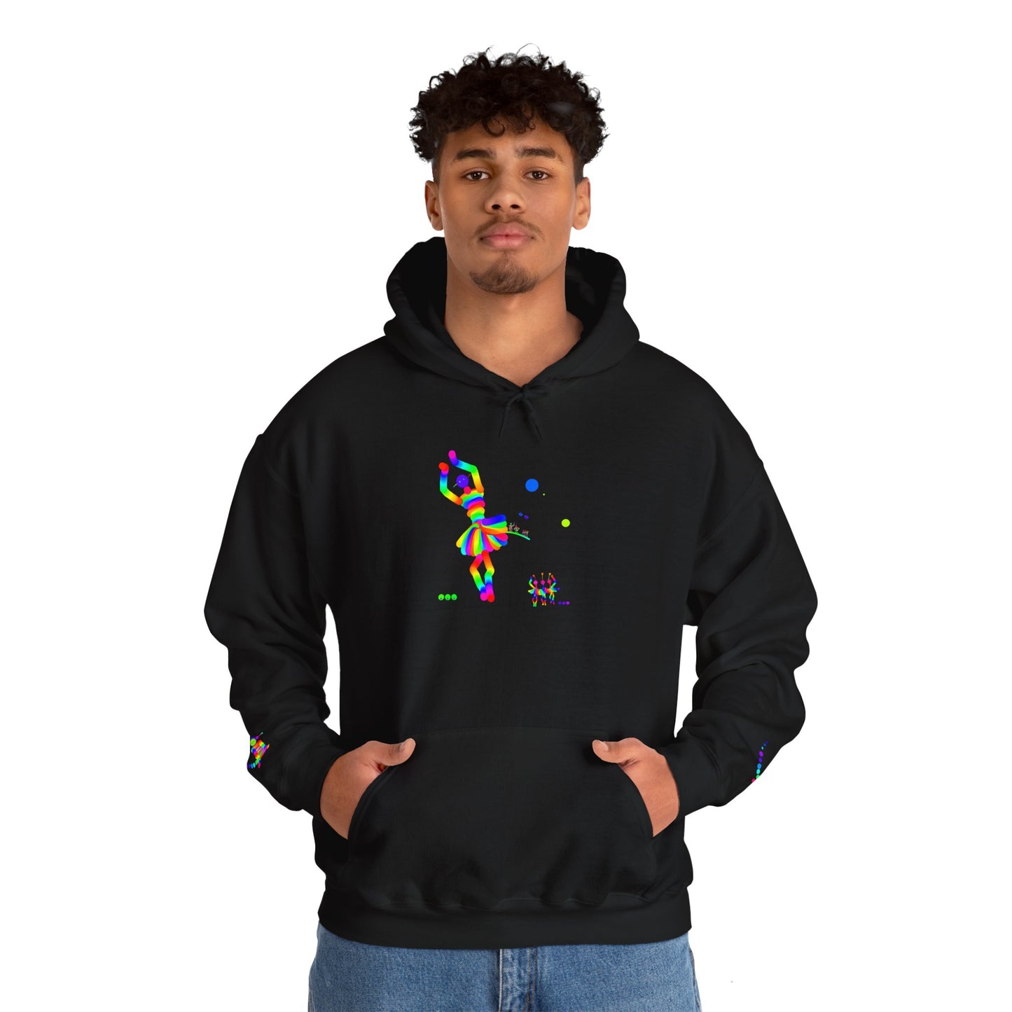Martian Ballerina / Unisex Heavy Blend™ Hooded Sweatshirt