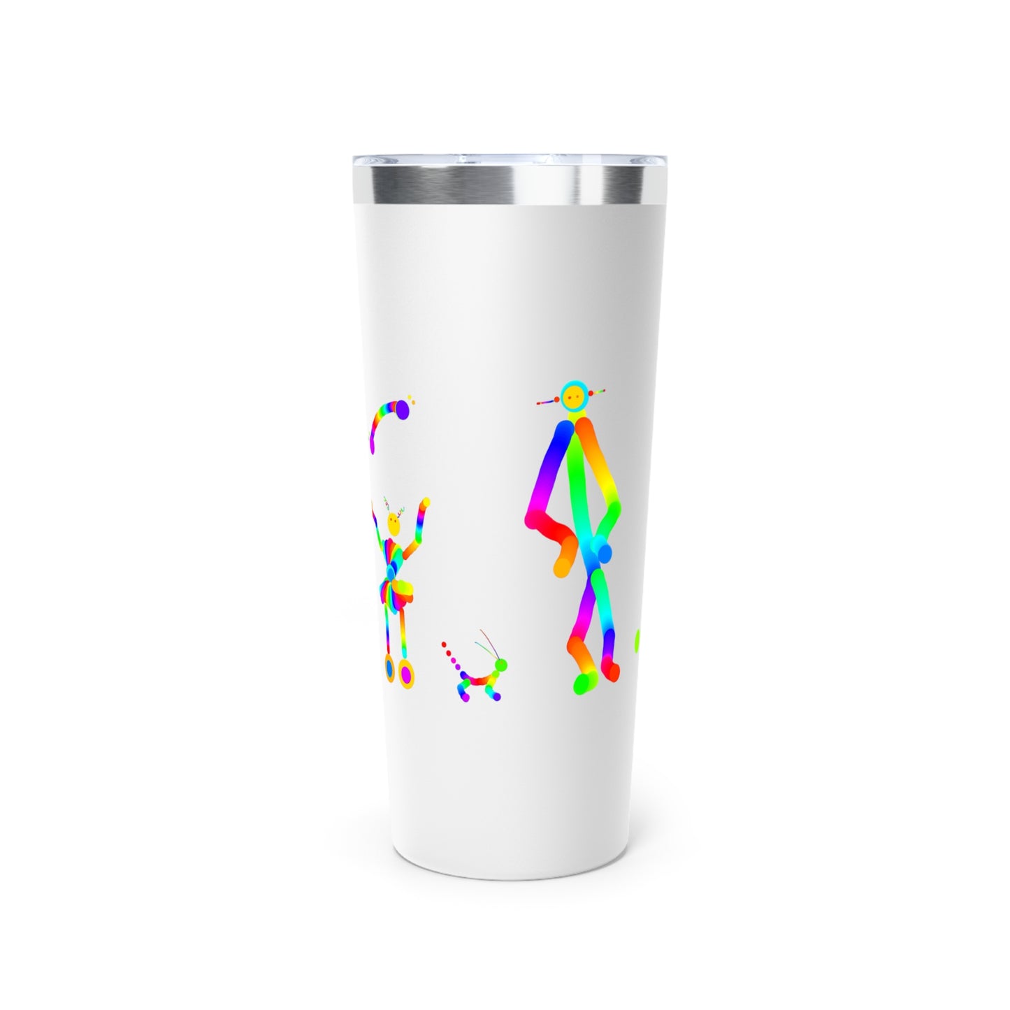Adult and Child Martian with Little Friend Copper Vacuum Insulated Tumbler, 22oz