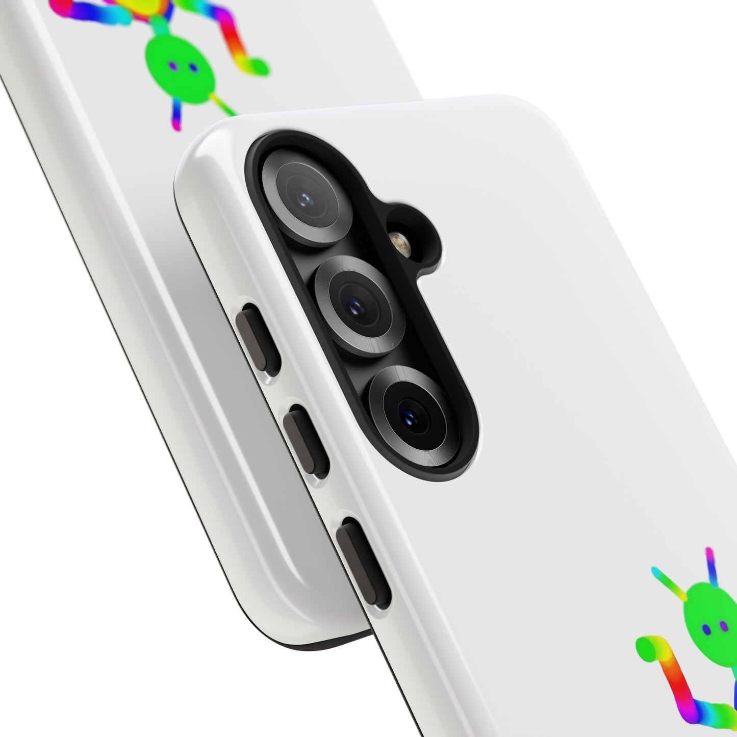 Martian with 5 Wheeled Friend / Phone Cases